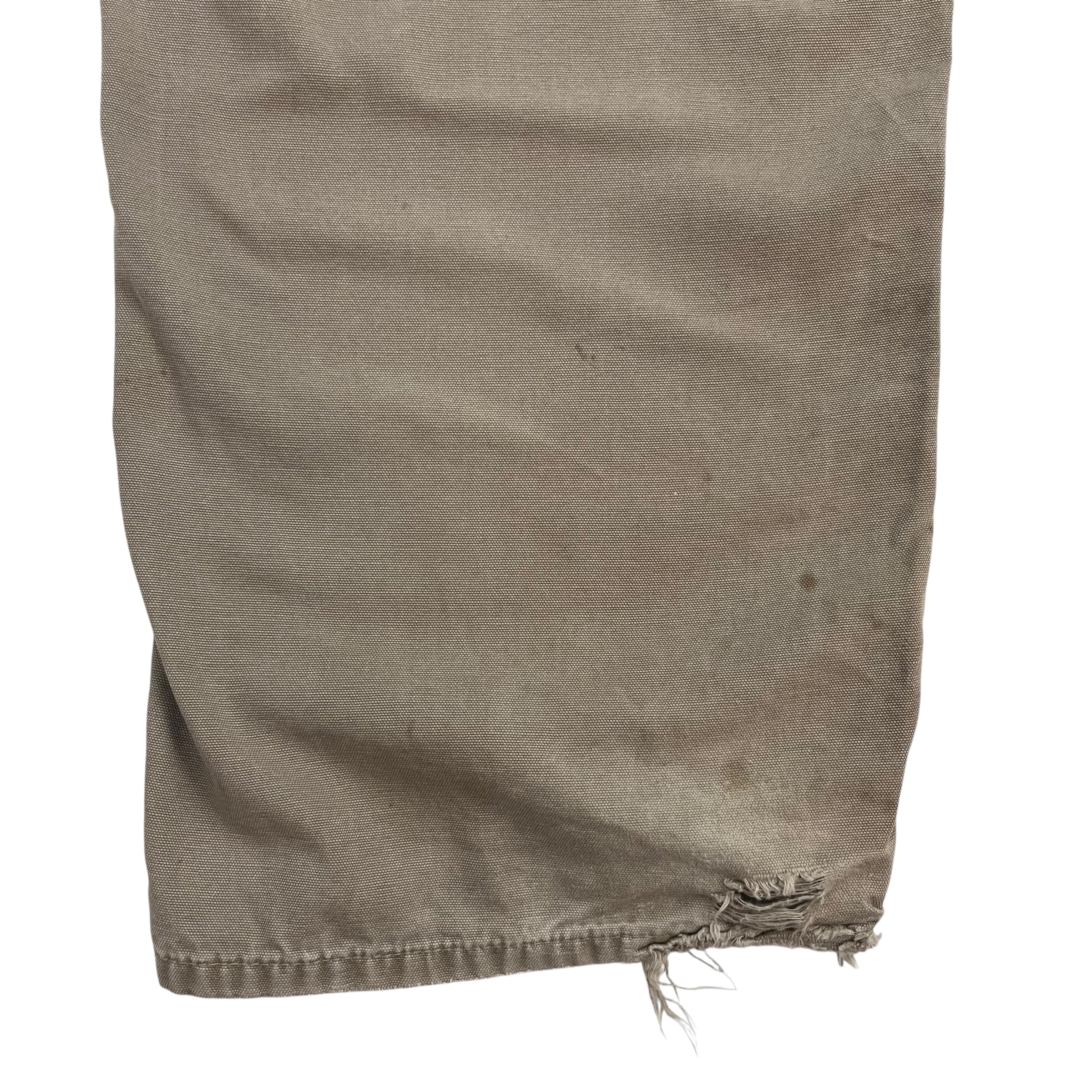Vintage Carhartt Dungaree Pants Beige
