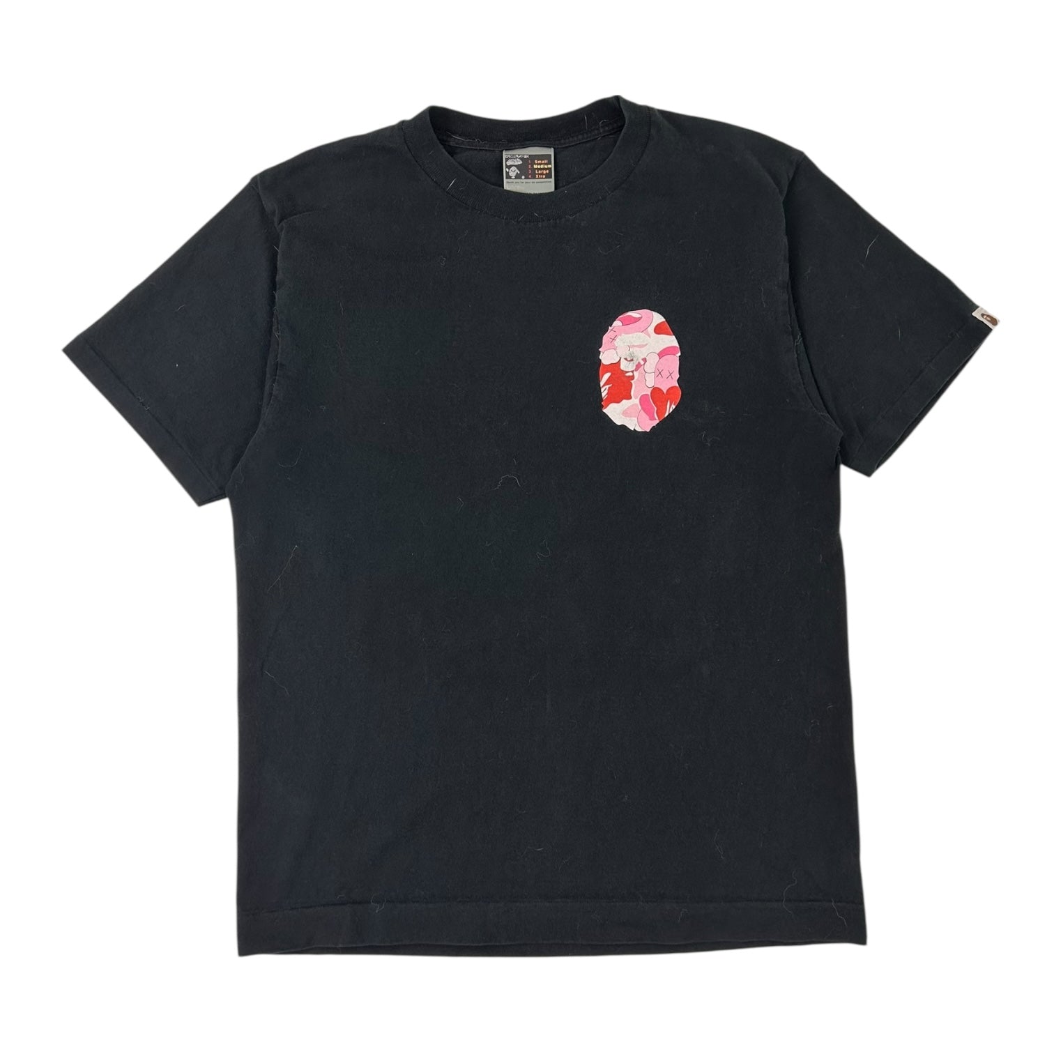 Bape Flora Ape Head T-Shirt Black