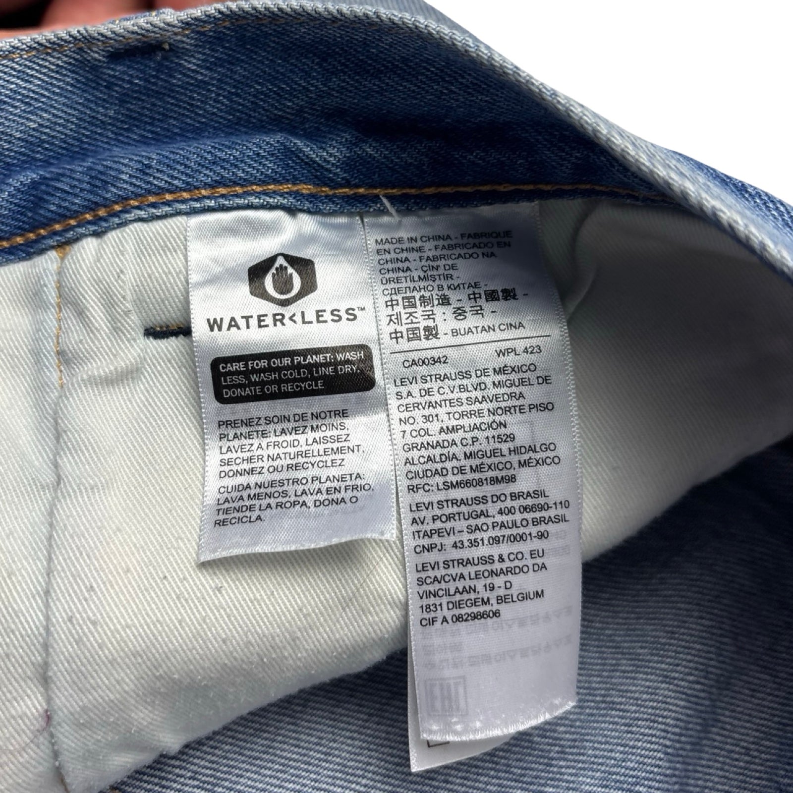 Levi’s Premium 501 Patchwork Medium Wash Jean