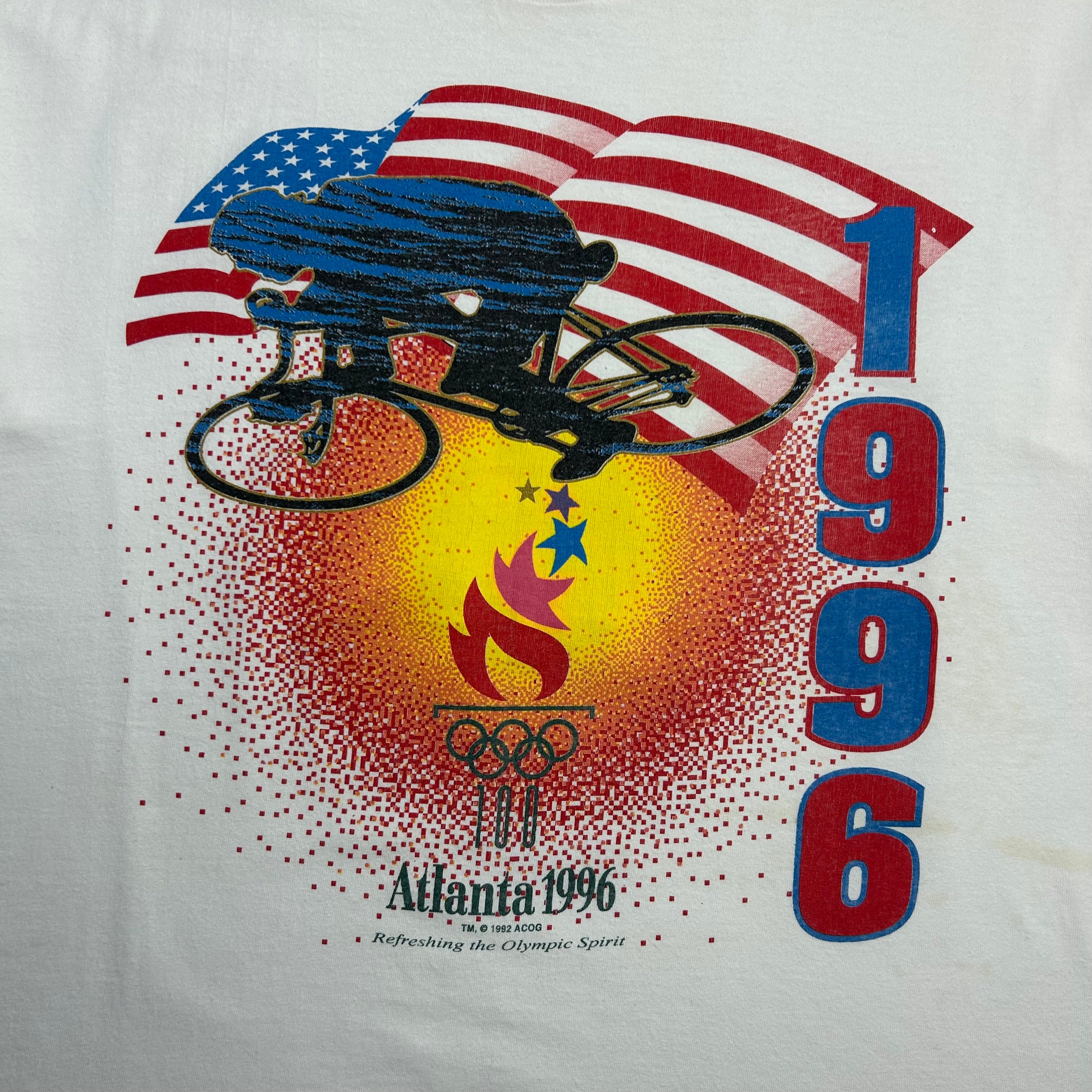 1996 Atlanta Olympics Biking T-Shirt