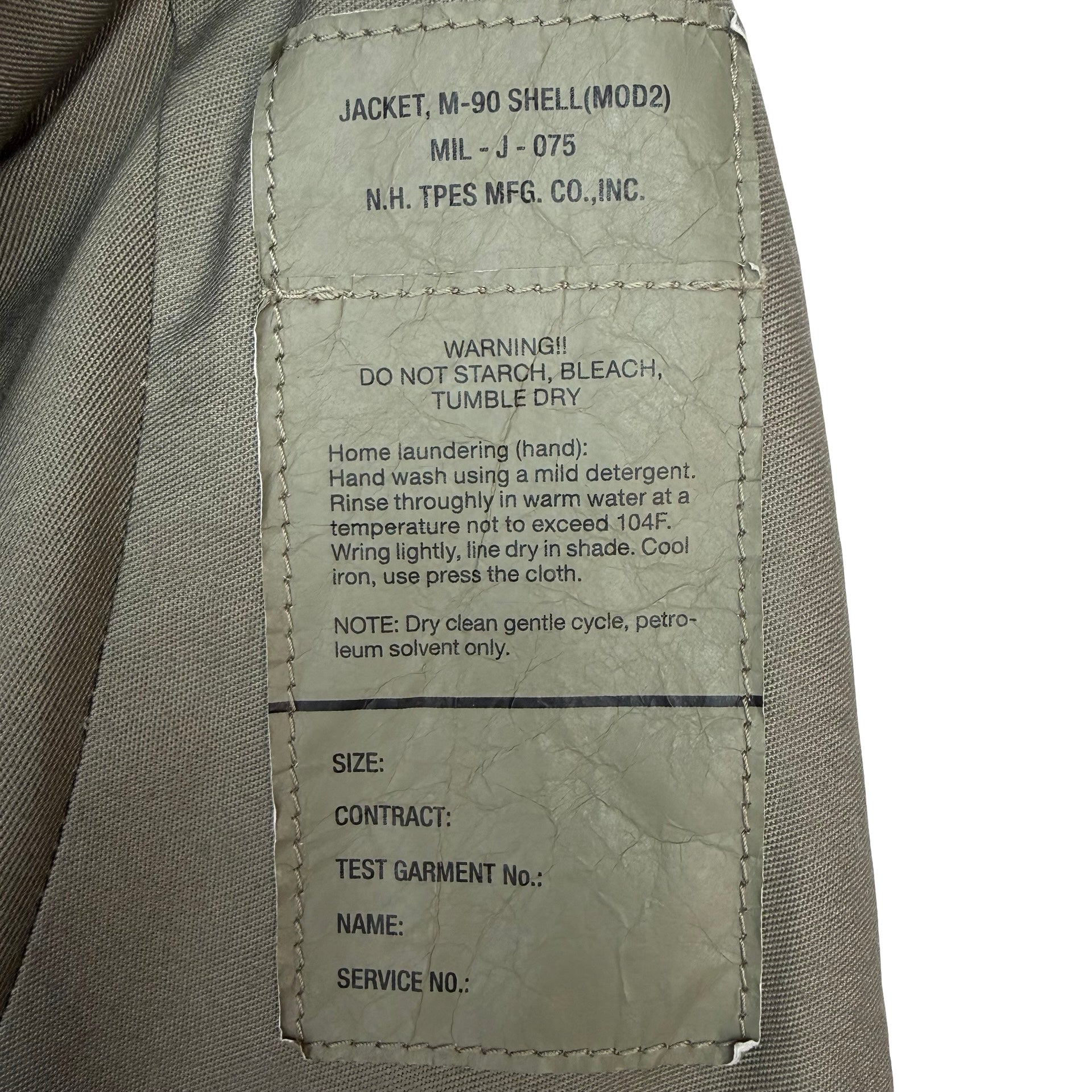 N.HOOLYWOOD Stand Collar Blouson Beige