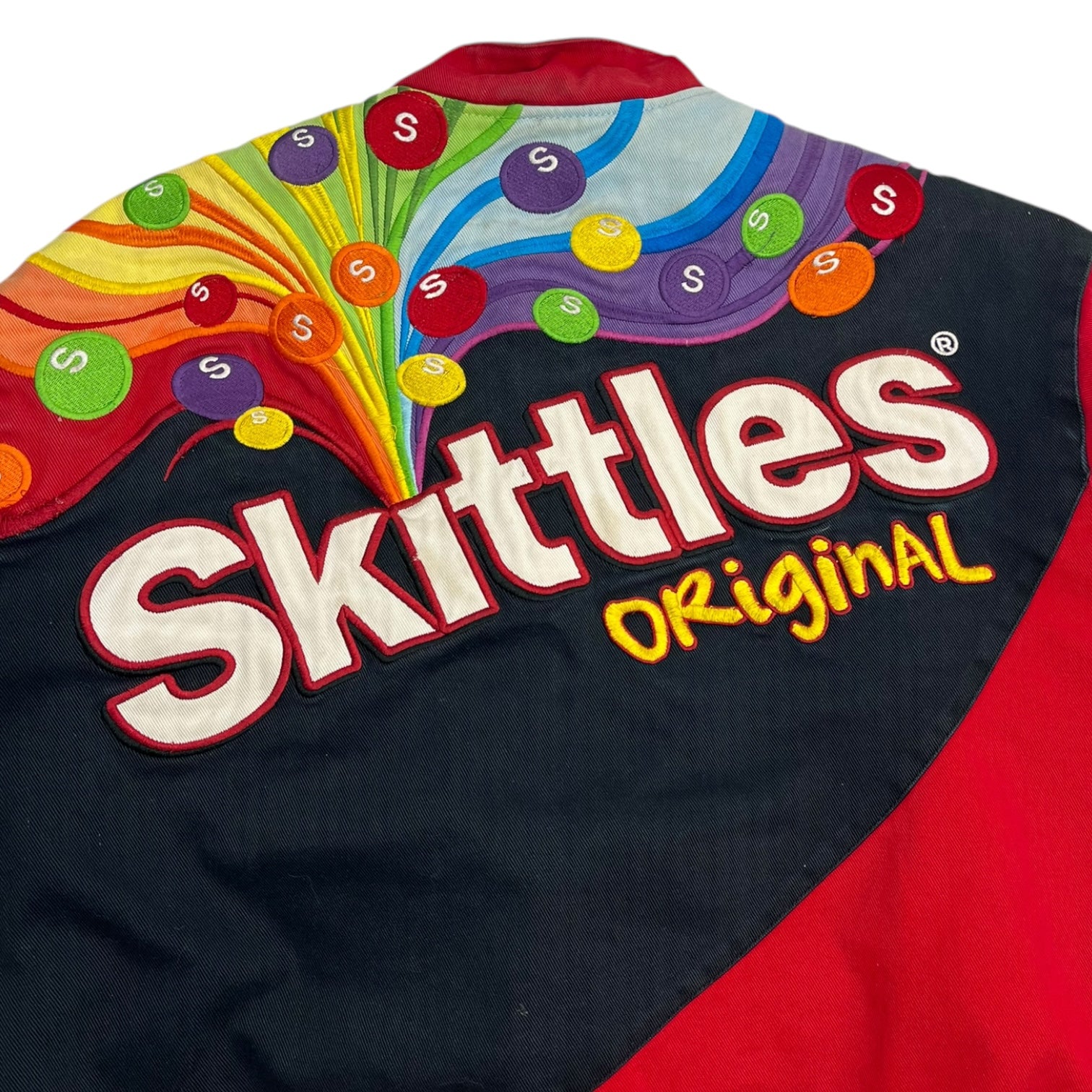 Vintage Skittles Jeff Hamilton Racing Jacket