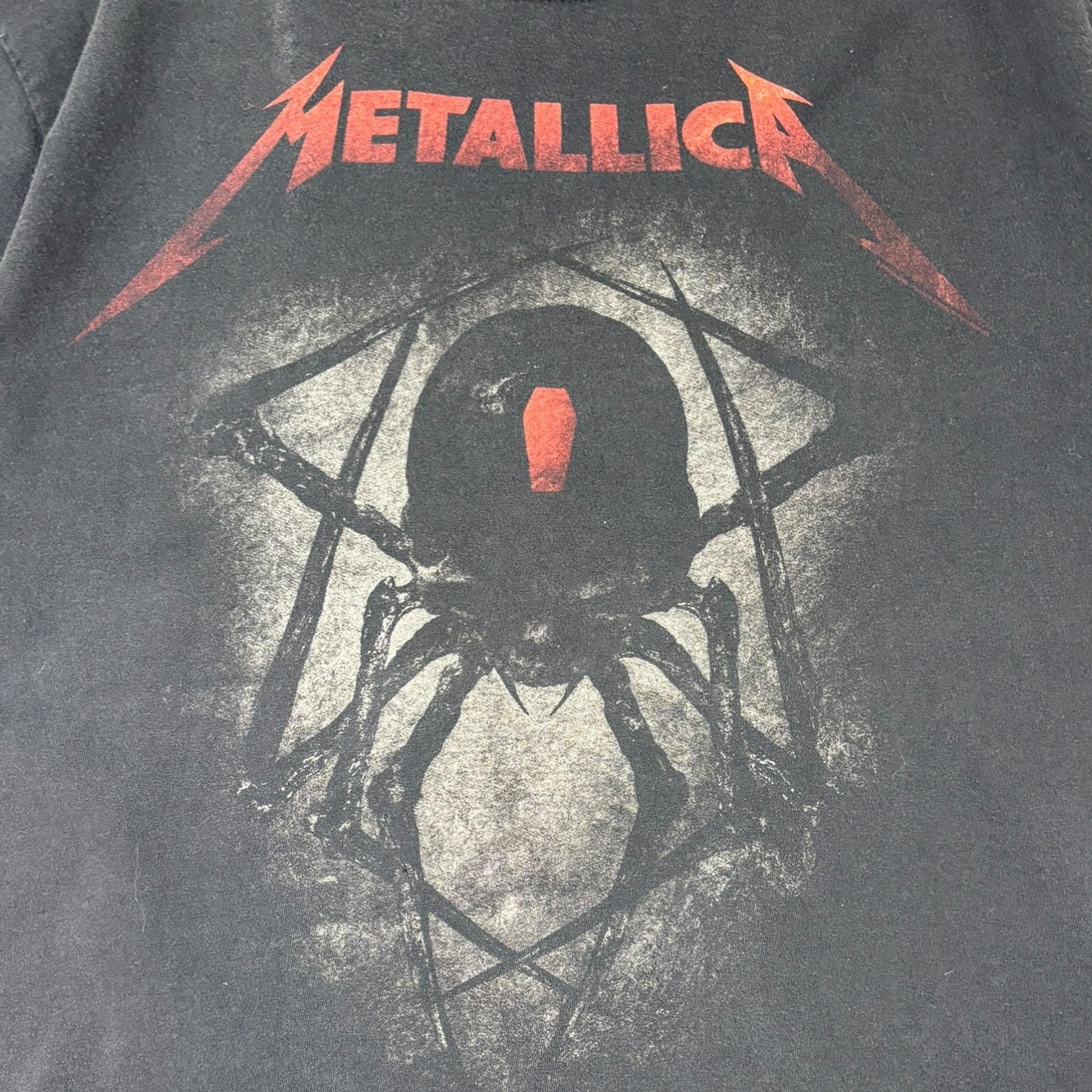 Vintage Metallica Black Widow T-Shirt Black