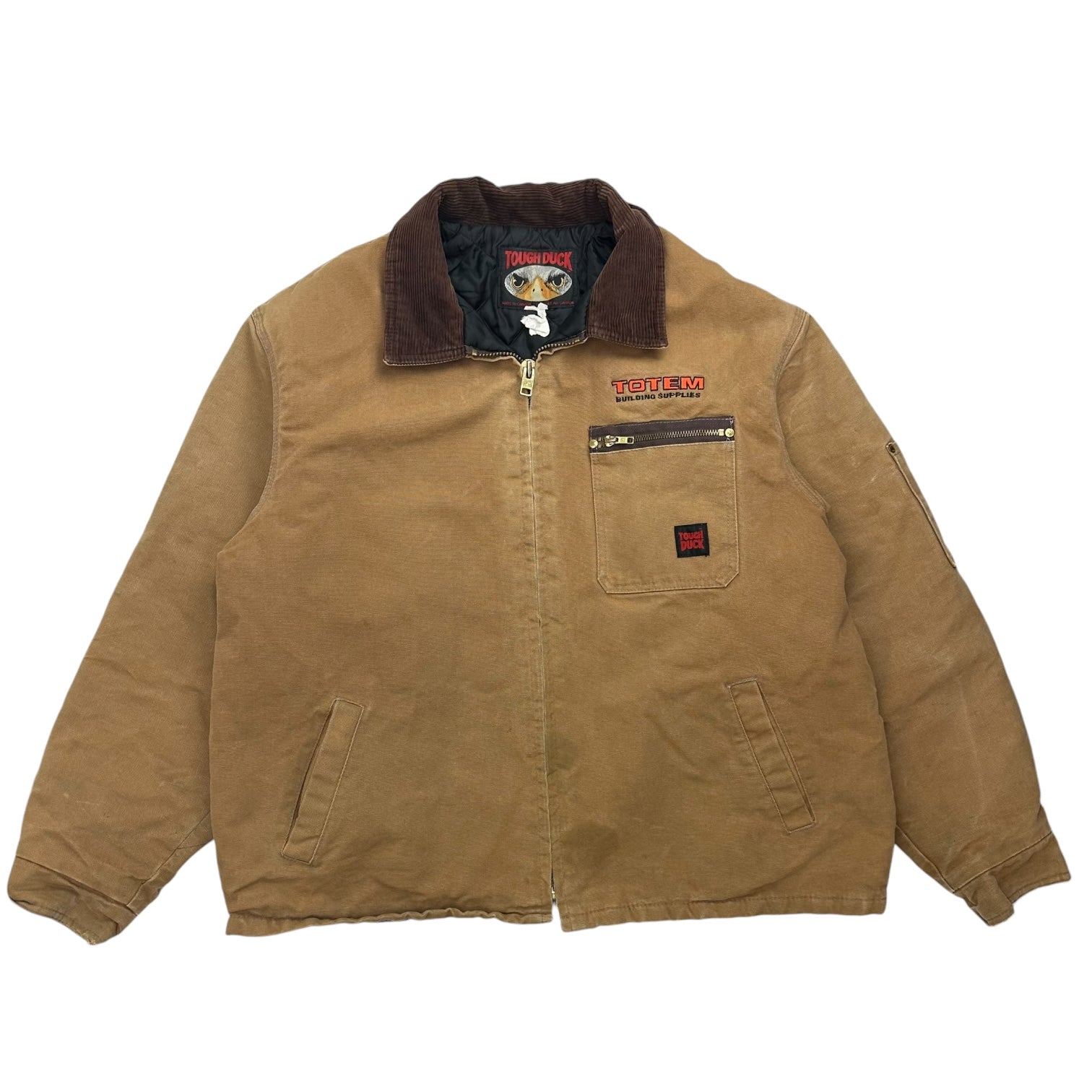 Vintage Tough Duck Chore Jacket Tan