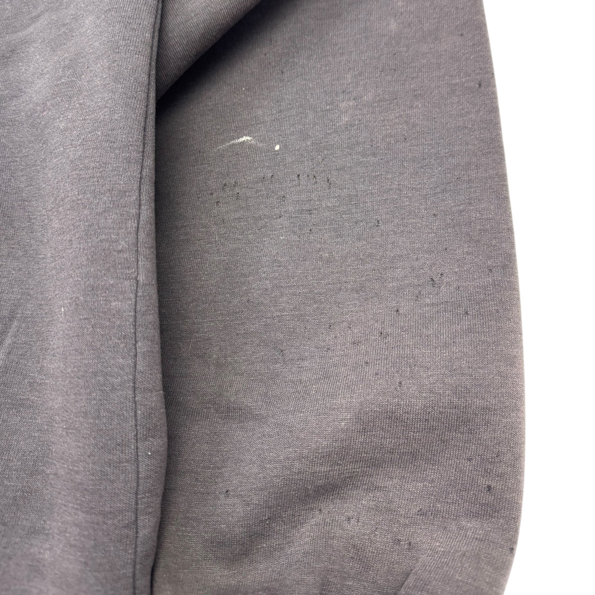 Vintage Carhartt Velour Zip Up Hoodie Grey