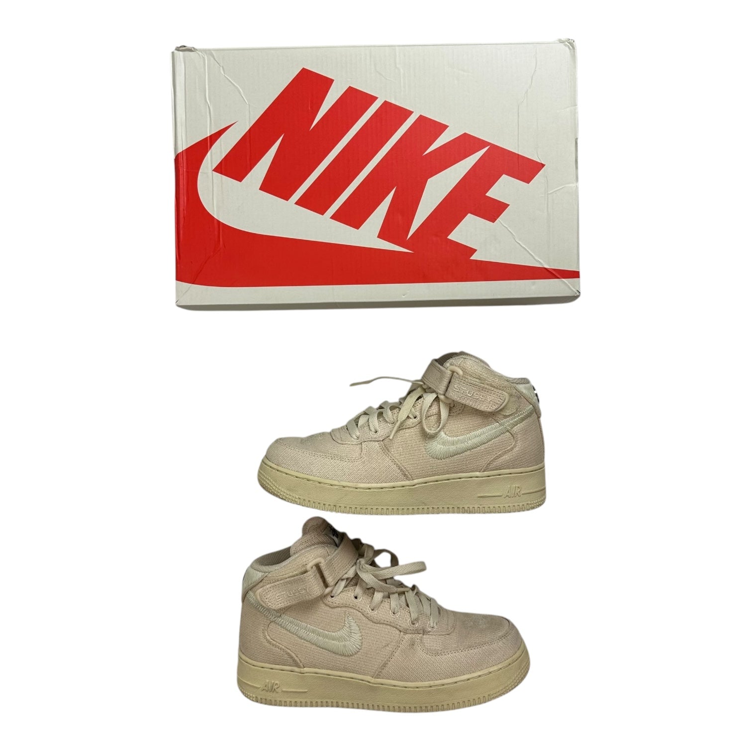 Nike Air Force 1 Mid Stussy Fossil (Used)