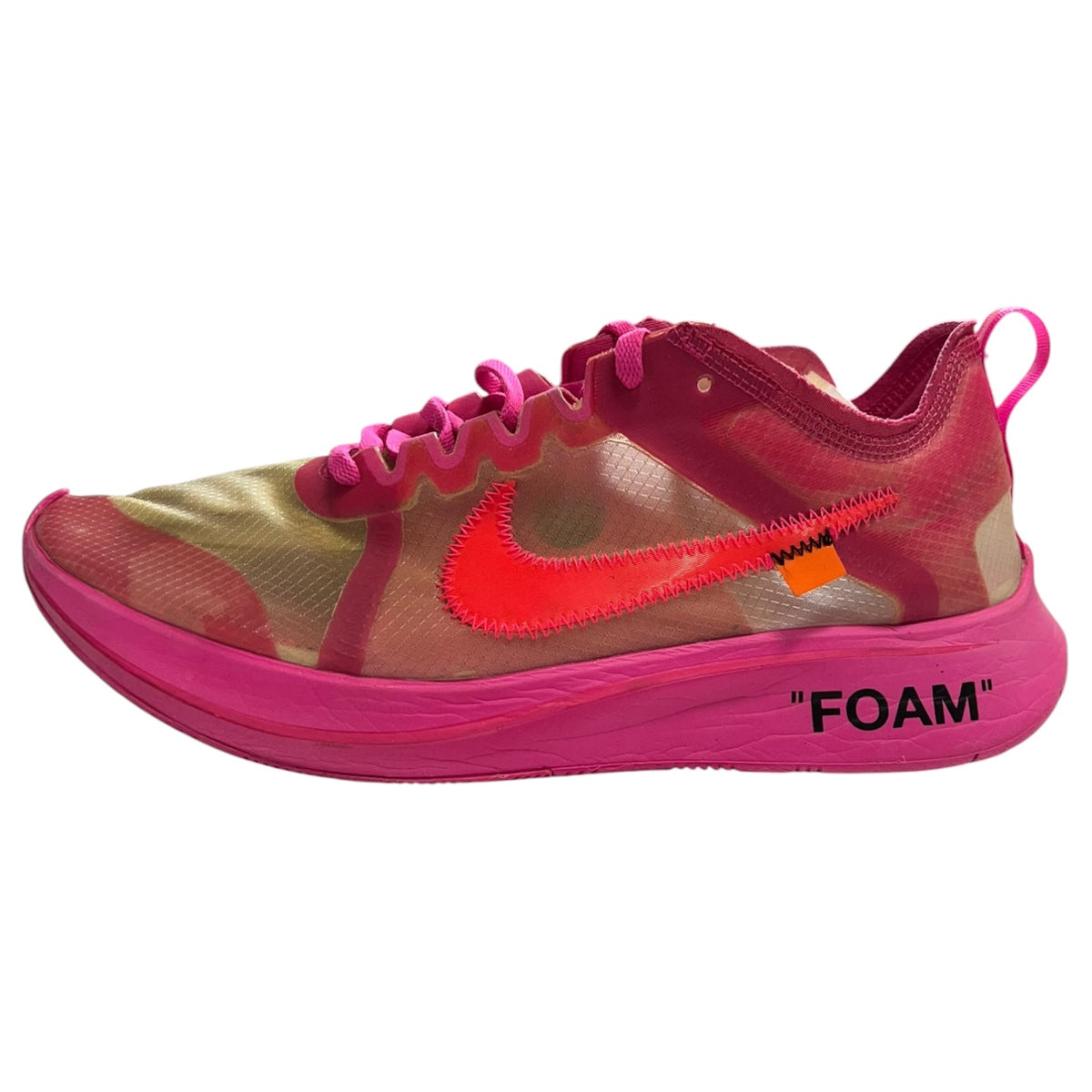 Off-White x Nike Zoom Fly SP Bright Pink