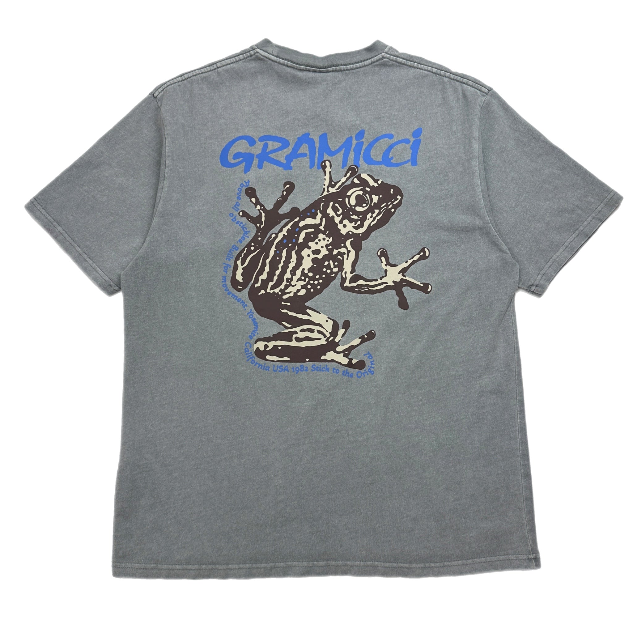 Gramicci Sticky Frog Tee Washed Grey