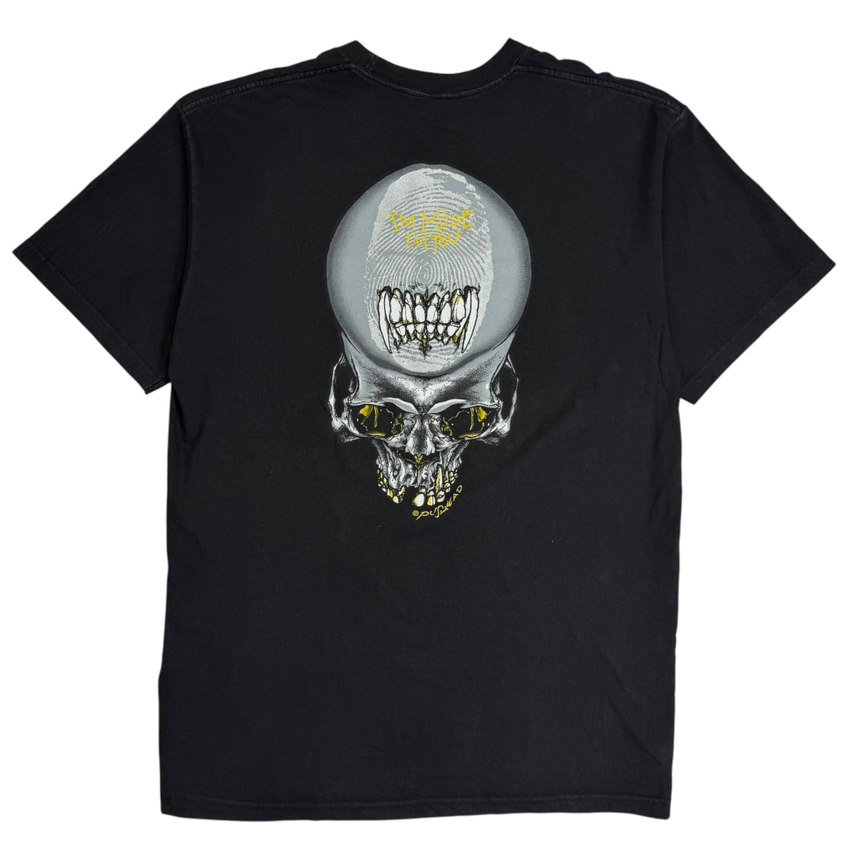 1994 Metallica Sad But True Pushead Tee Black