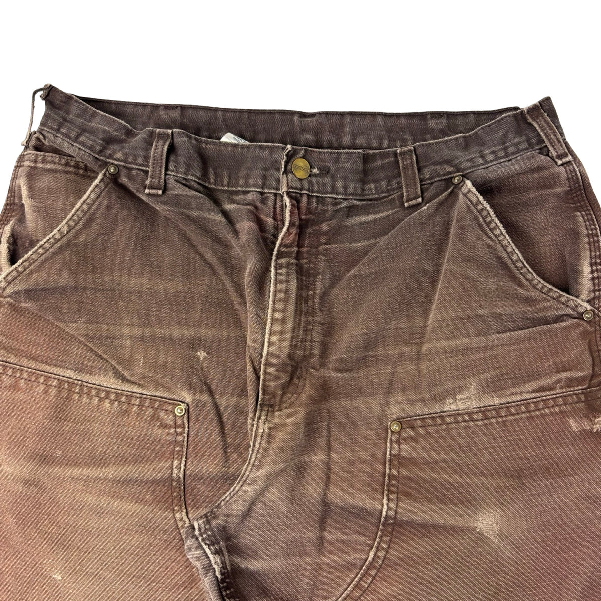 Vintage Carhartt Double Knee Carpenter Pant Washed Brown