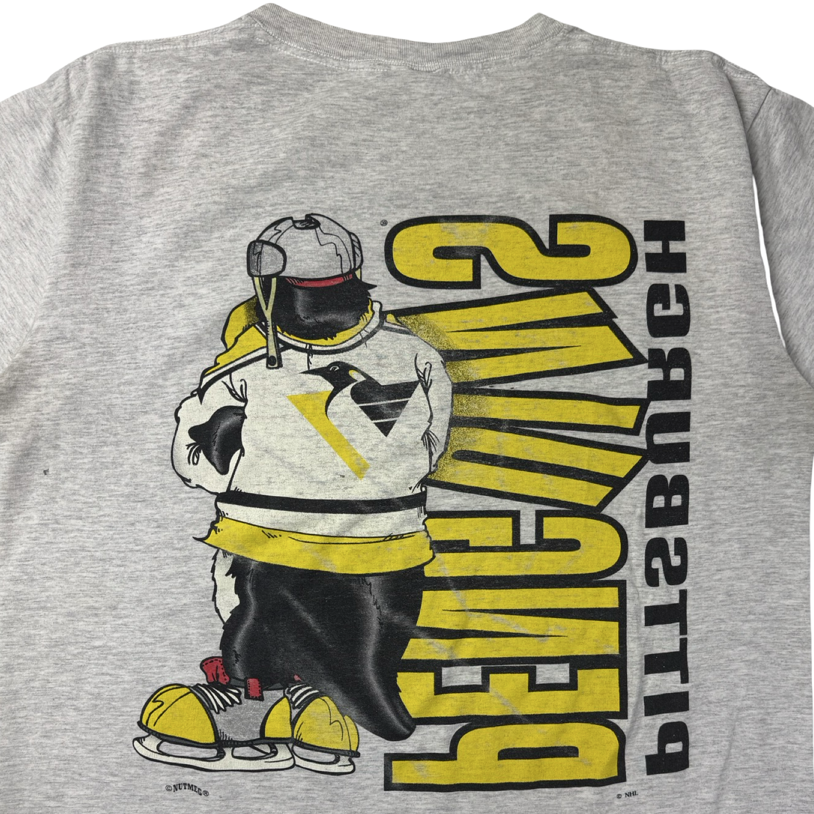 Vintage Nutmeg Pittsburgh Penguins NHL T-Shirt