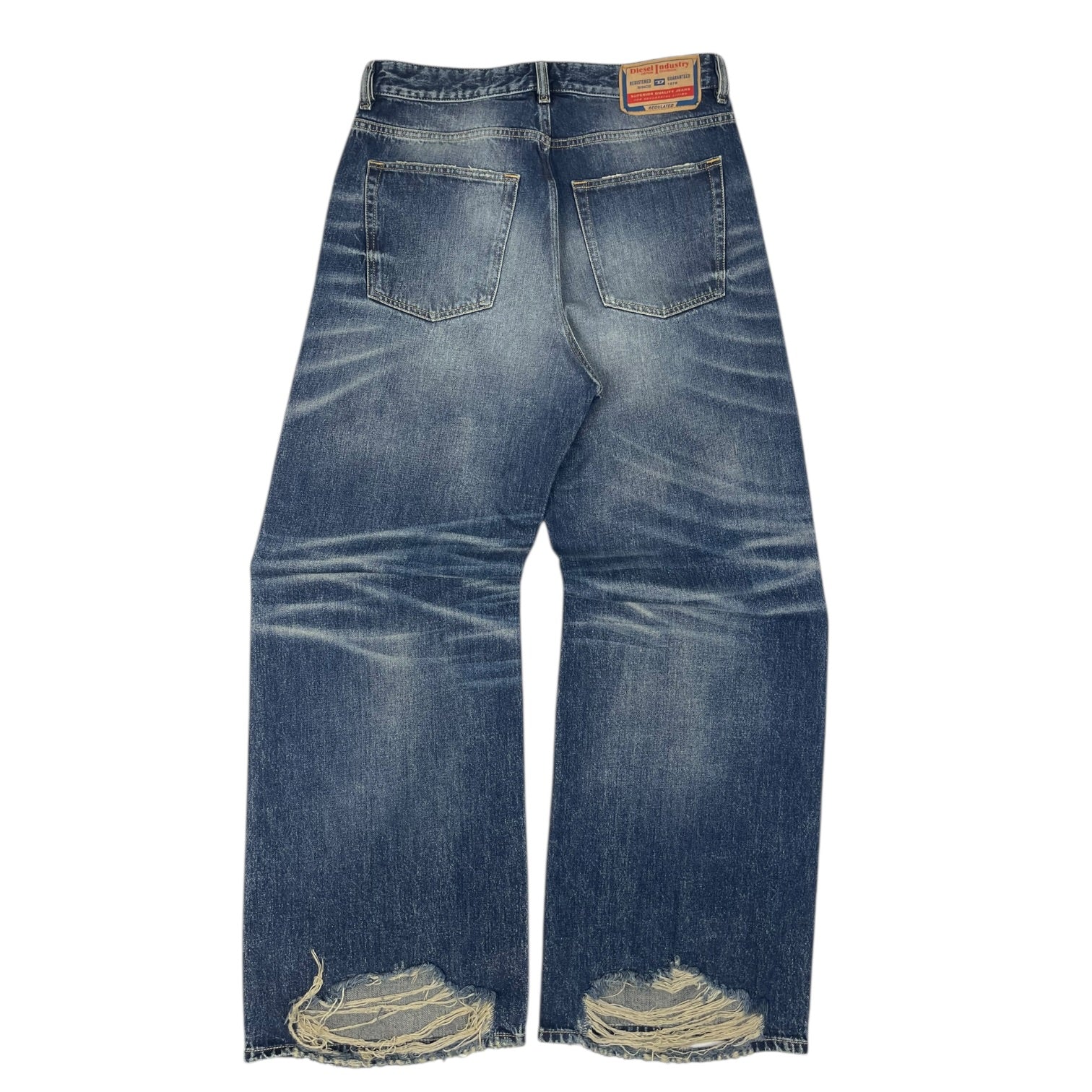 Diesel D-Rise Wide Leg Denim
