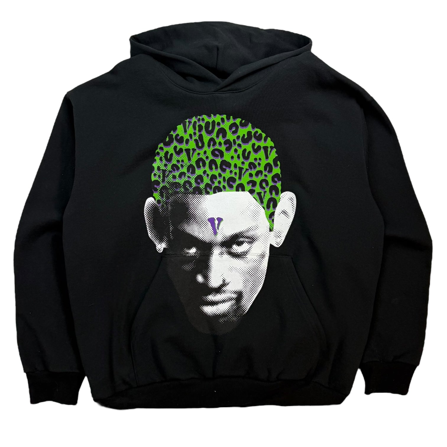 Vlone x Dennis Rodman Hoodie Black