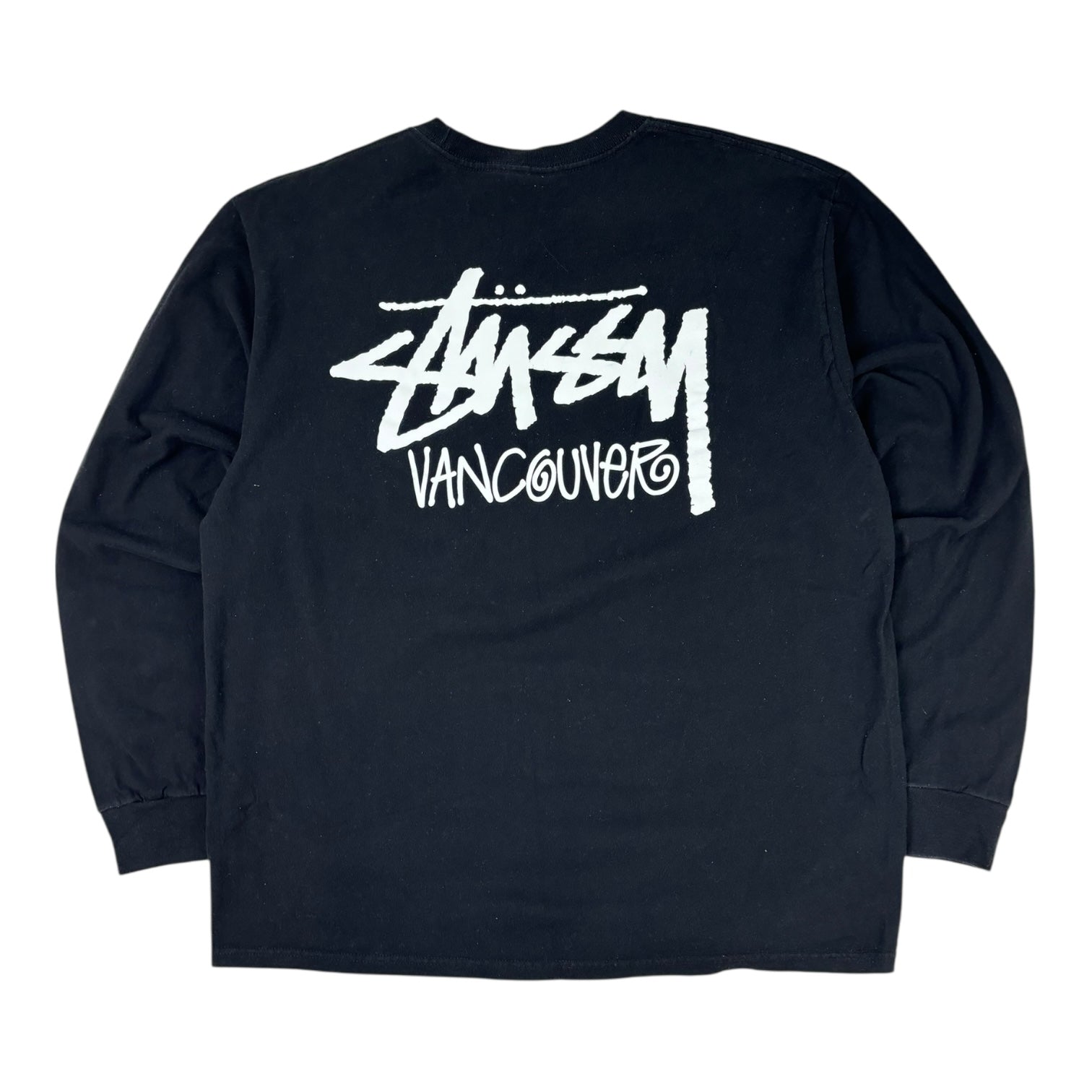 Stussy Vancouver Chapter long Sleeve Black