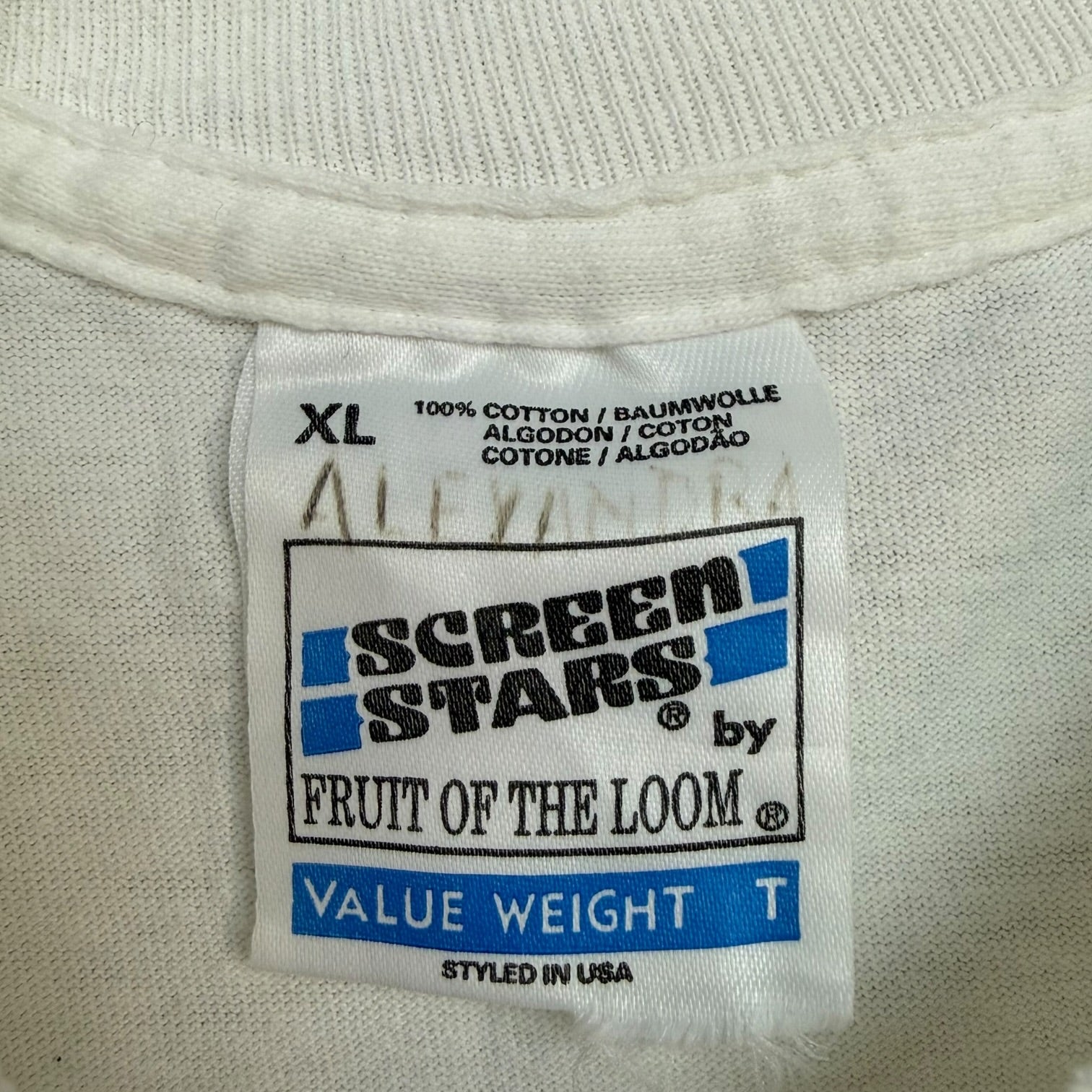 Vintage Ferrari Formula 1 Pioneer Technology Tee White