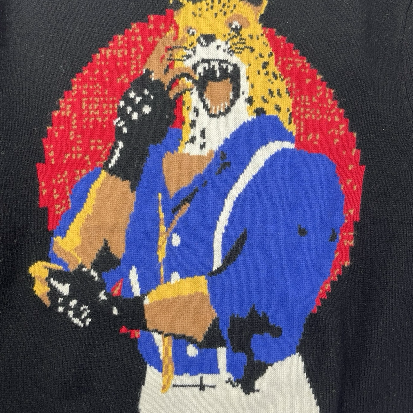 Supreme X Yohji Yamamoto TEKKEN Sweater Black