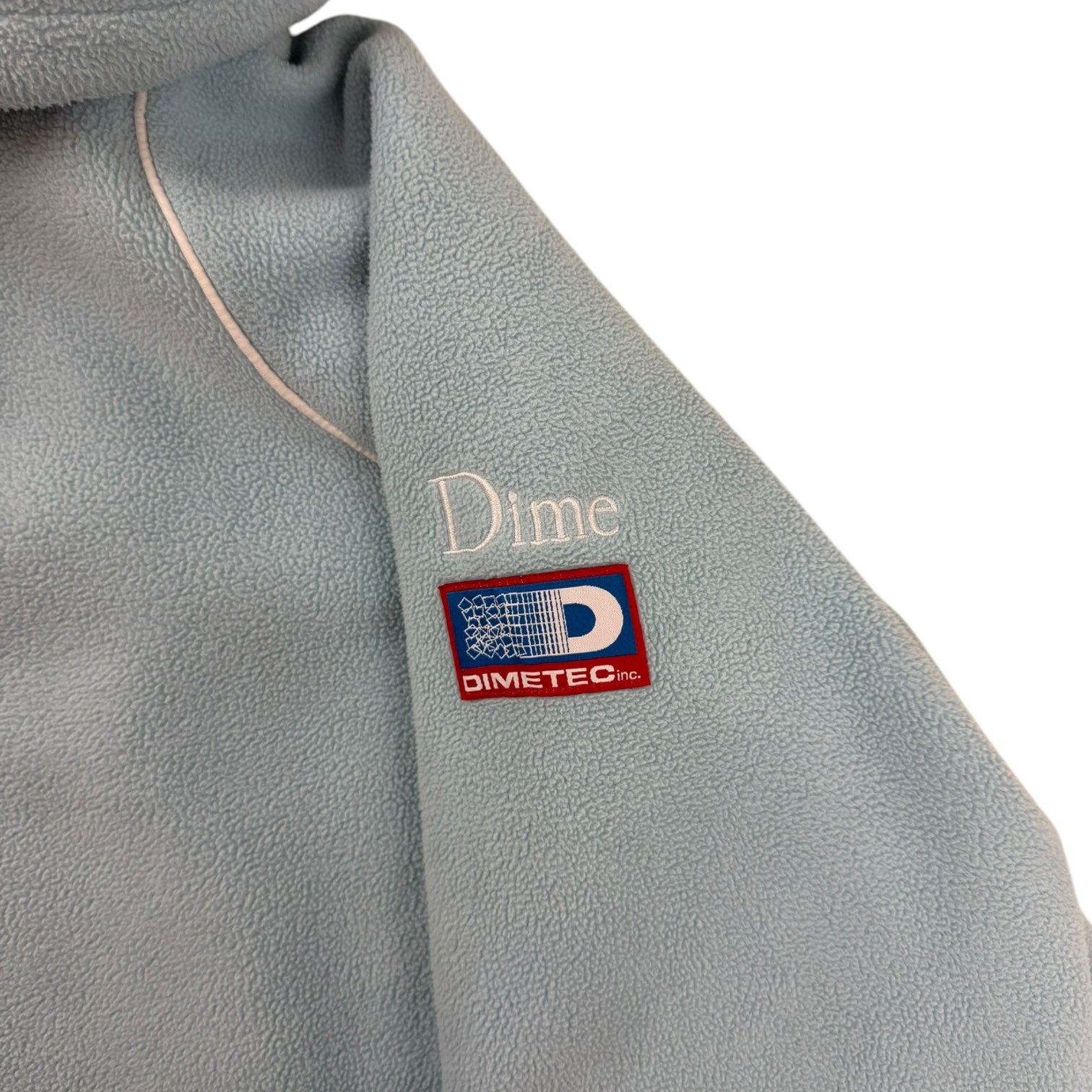 Dime Polar Fleece Half Zip Hoodie