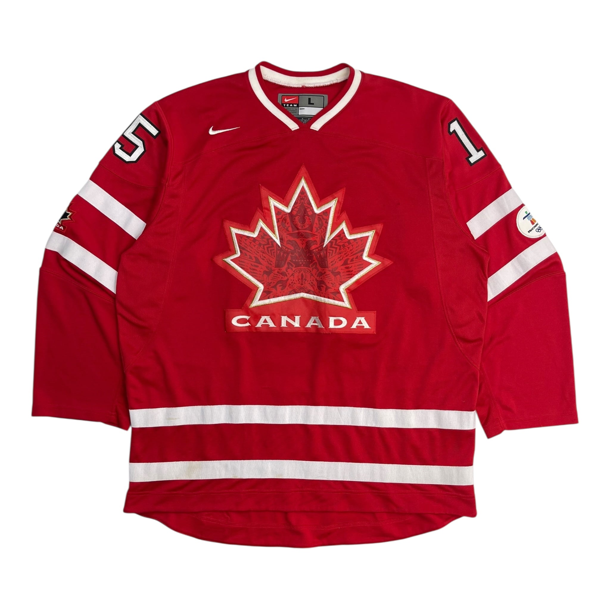 2010 Team Canada Danny Heatley Nike Jersey