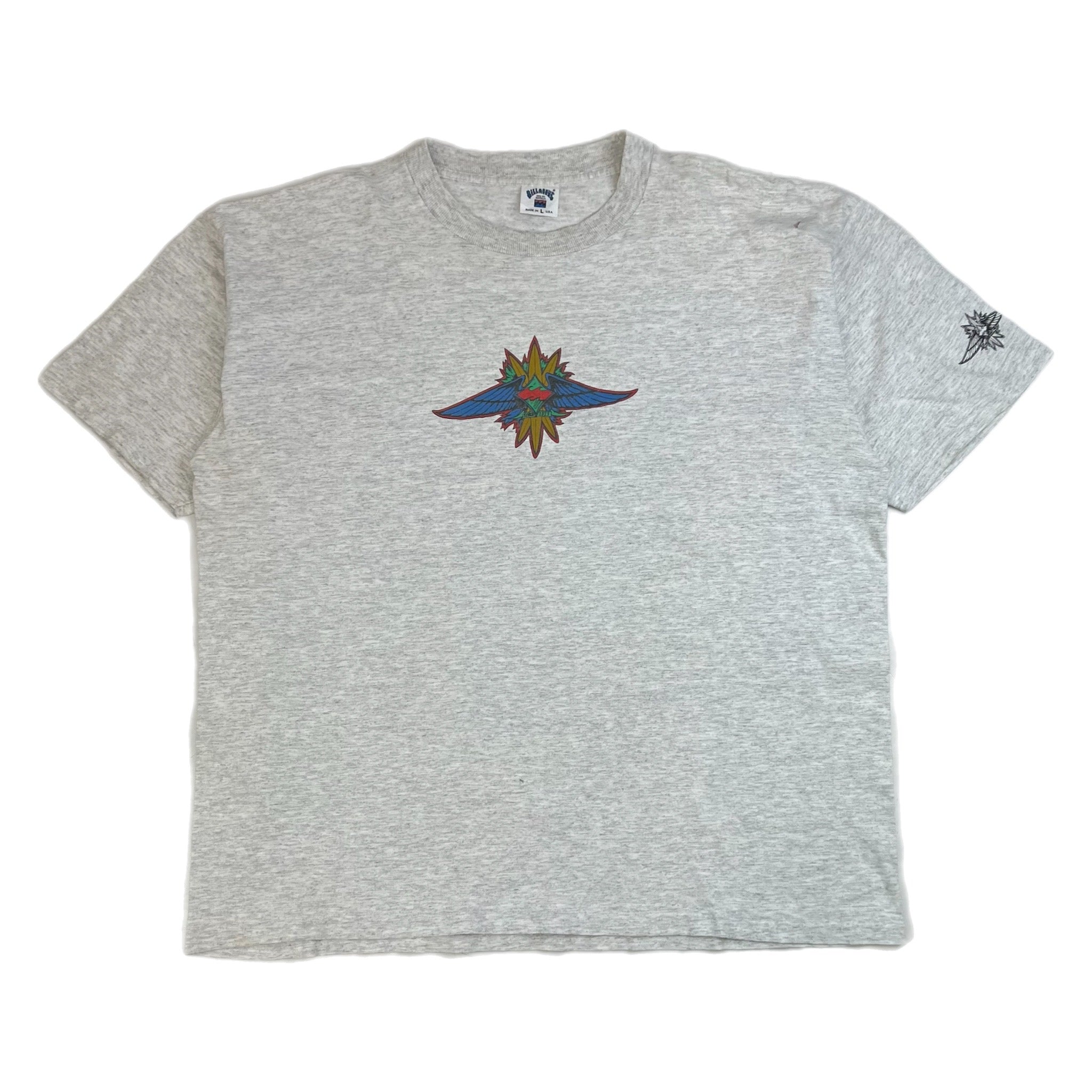 1992 Billabong Surf T-shirt - Heather Grey Beach T-Shirt