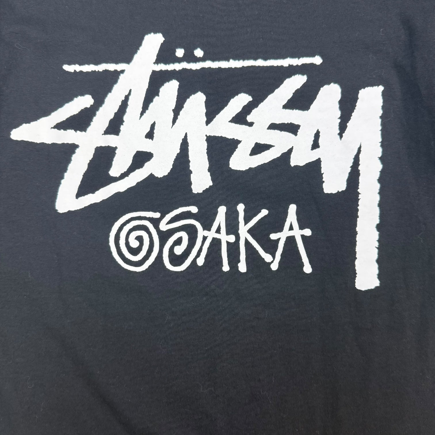 Stussy Osaka Chapter Tee Black