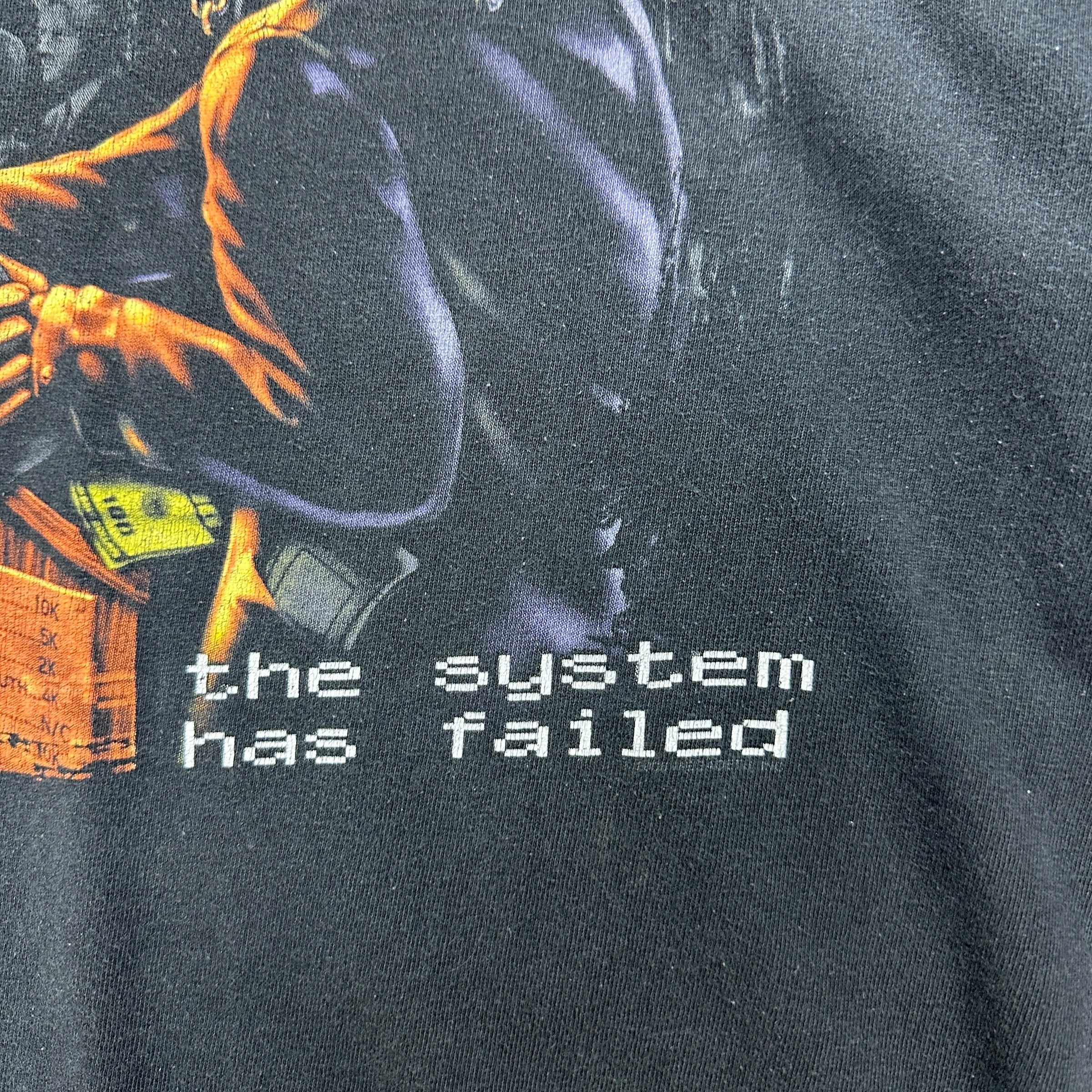 2006 Megadeath "The System Has Failed" Band Tee Black