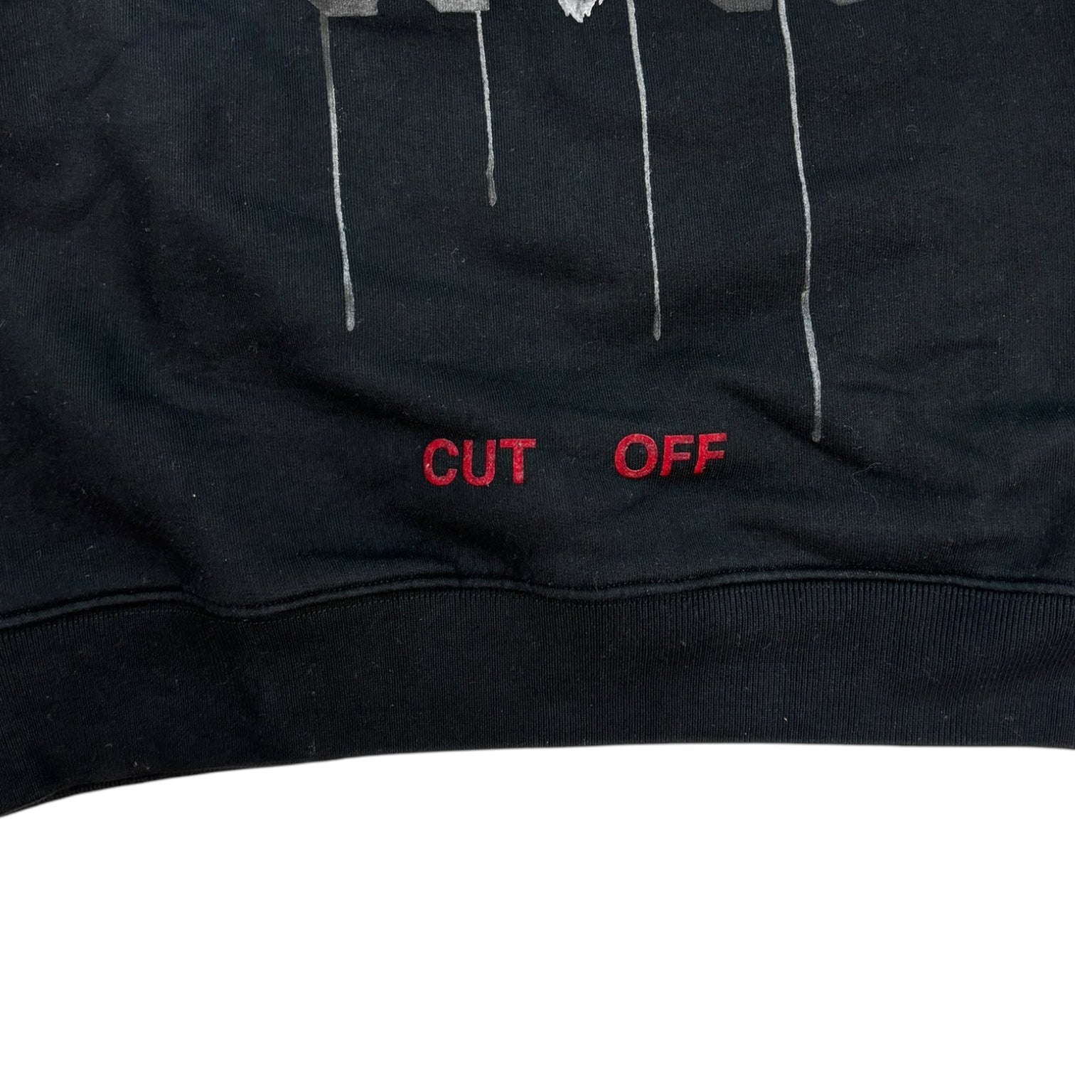 2013 Off-White Othelo’s Wolf Crewneck Black