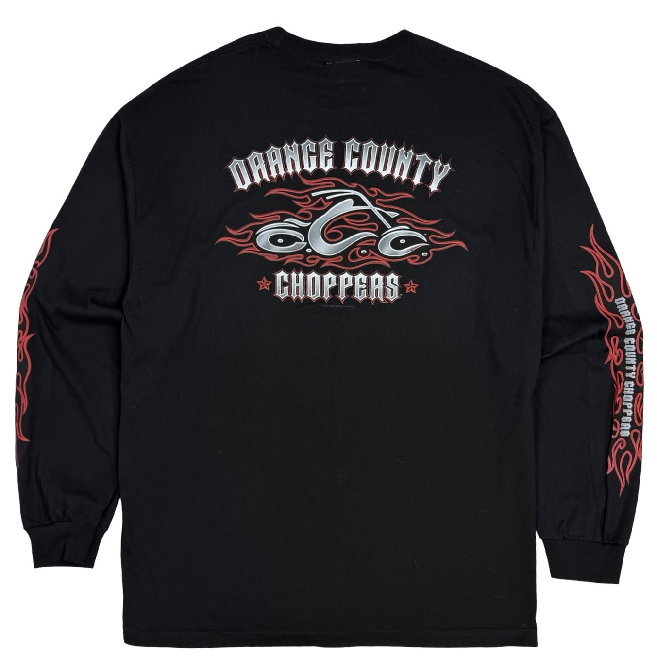 Vintage Orange County Choppers Flame Longsleeve Black