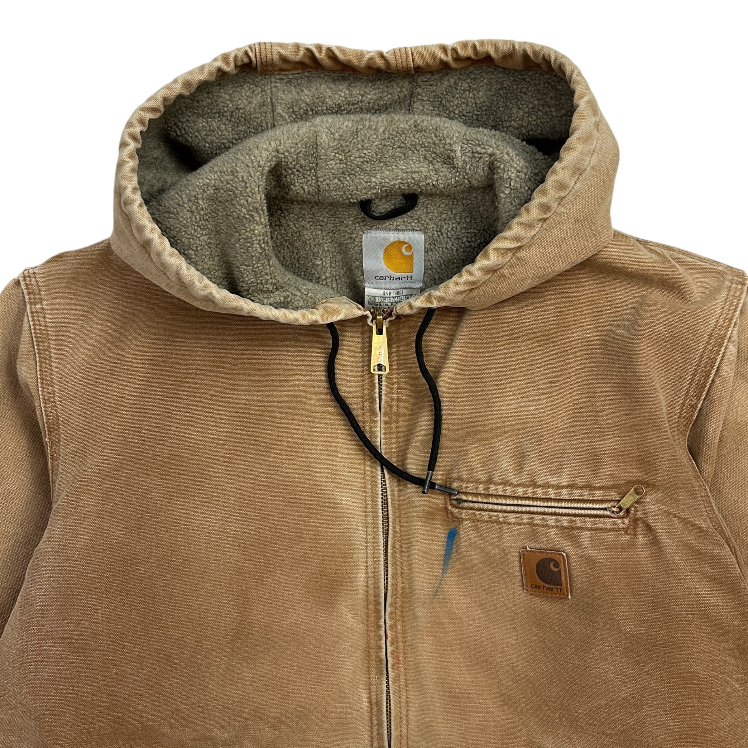 Vintage Carhartt Sierra Sherpa Lined Jacket Tan