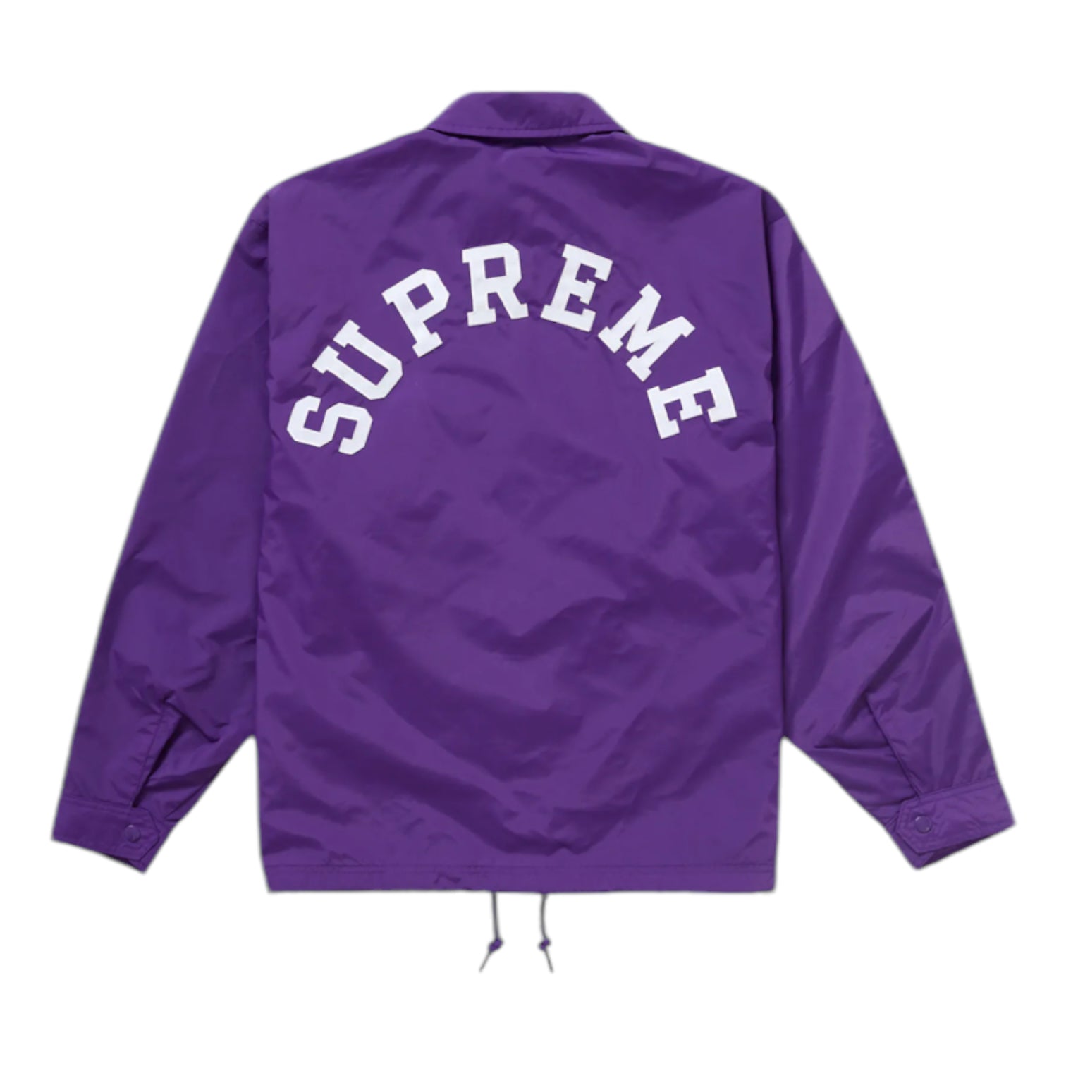 SS24 Supreme x Champion Coaches Jacket Purple