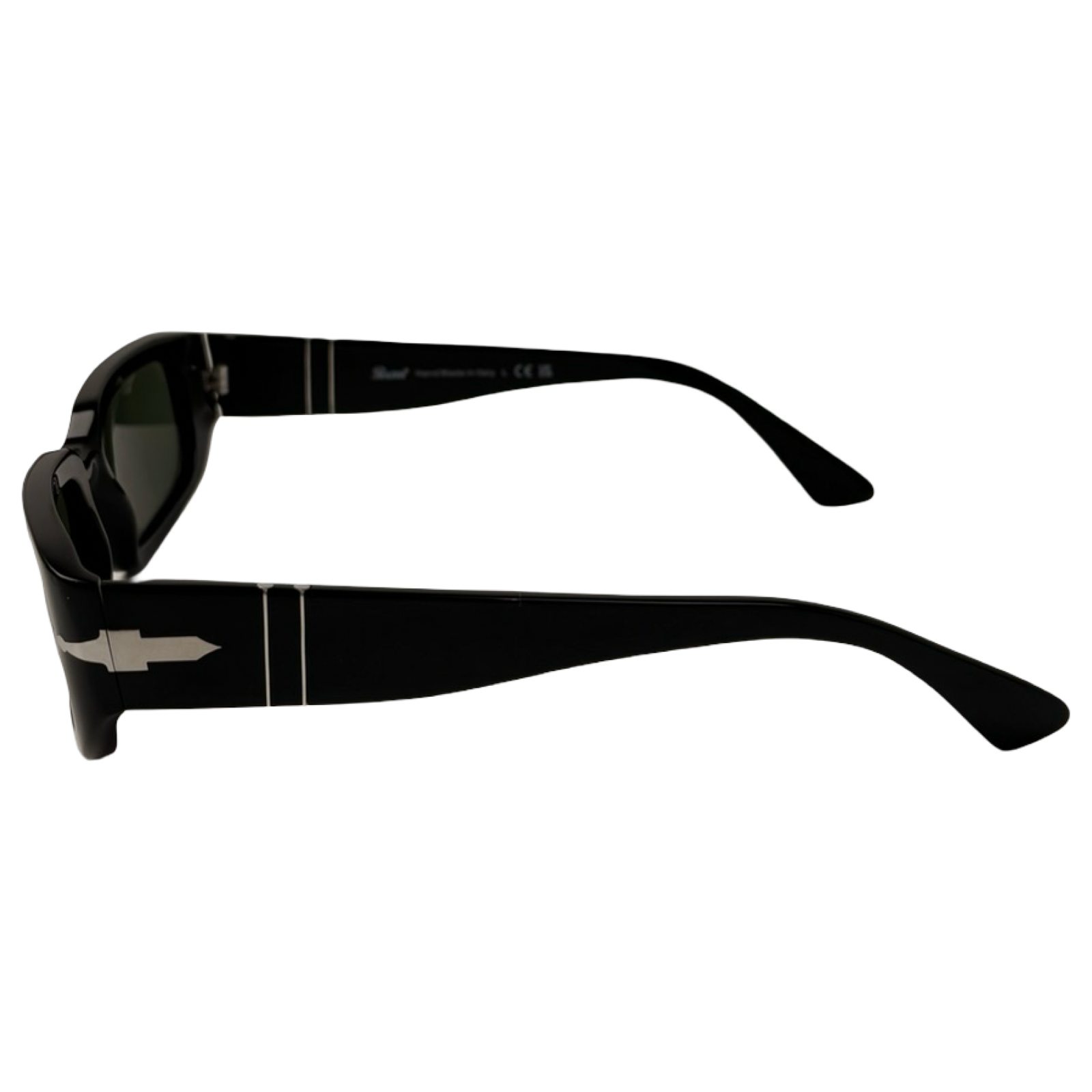 Persol Mel Sunglasses Gloss Black/Grey