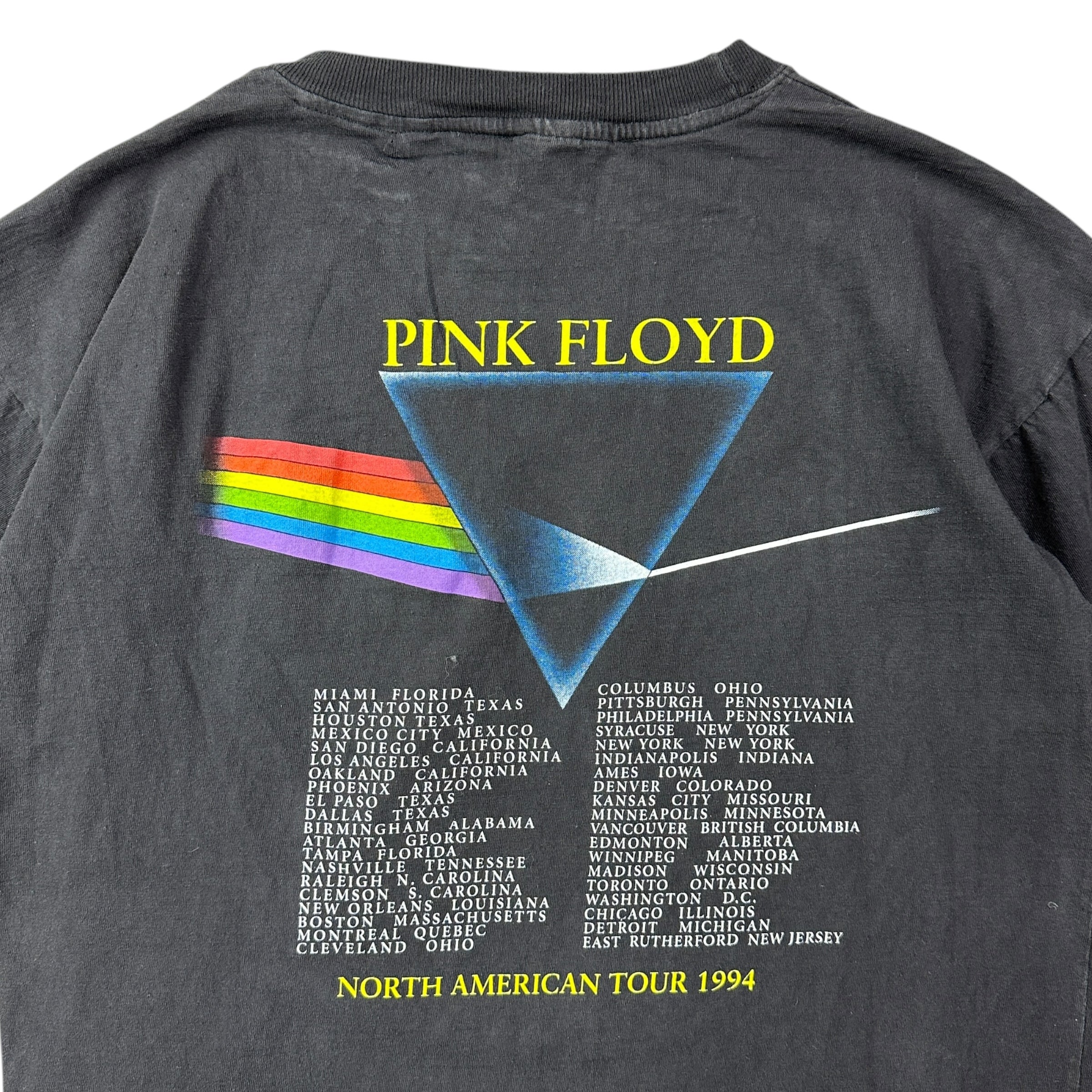 1994 Pink Floyd North American Tour Tee Black