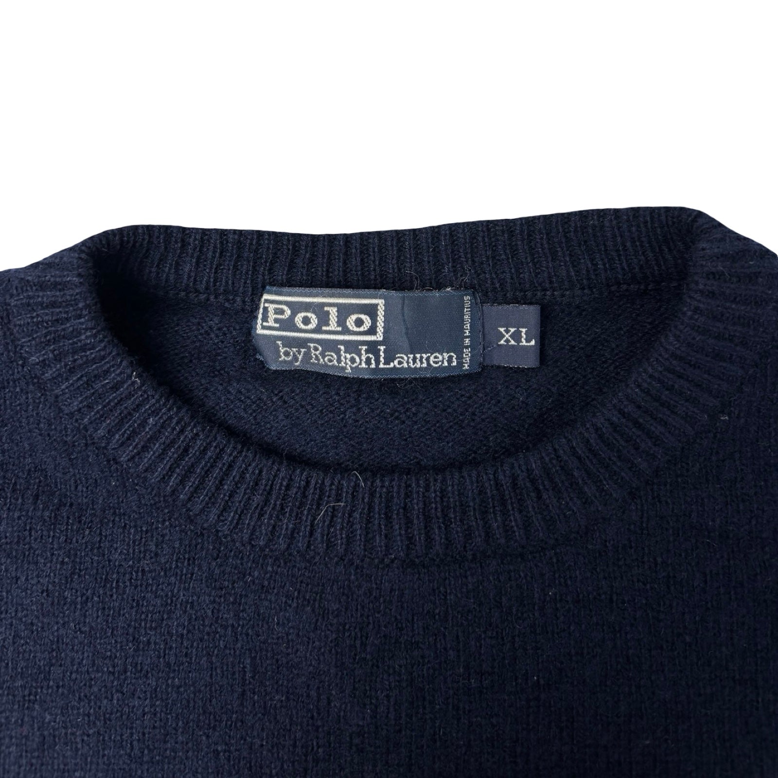 Vintage Polo Ralph Lauren Knit Crewneck Navy
