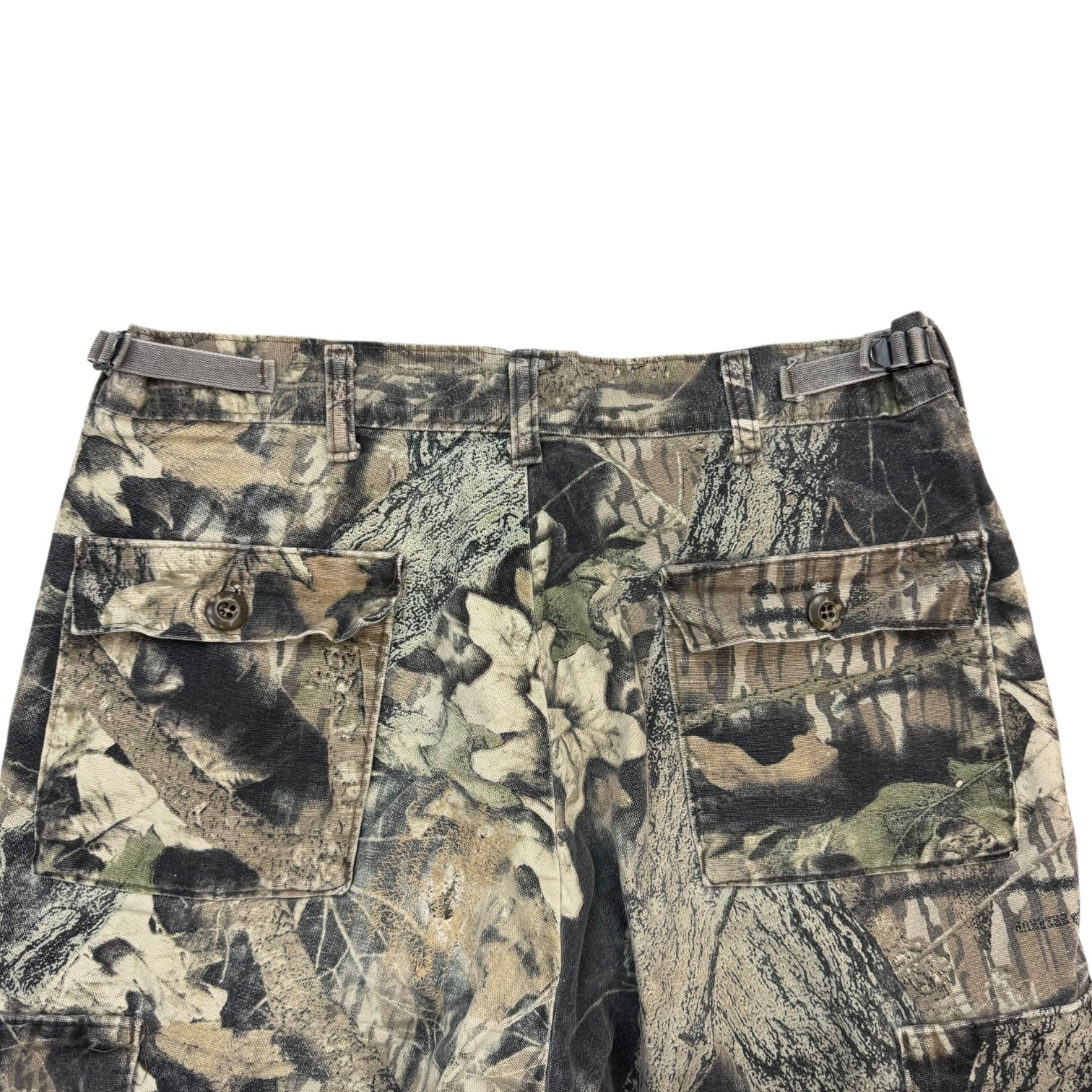 Vintage Faded Camo Cargo Pants