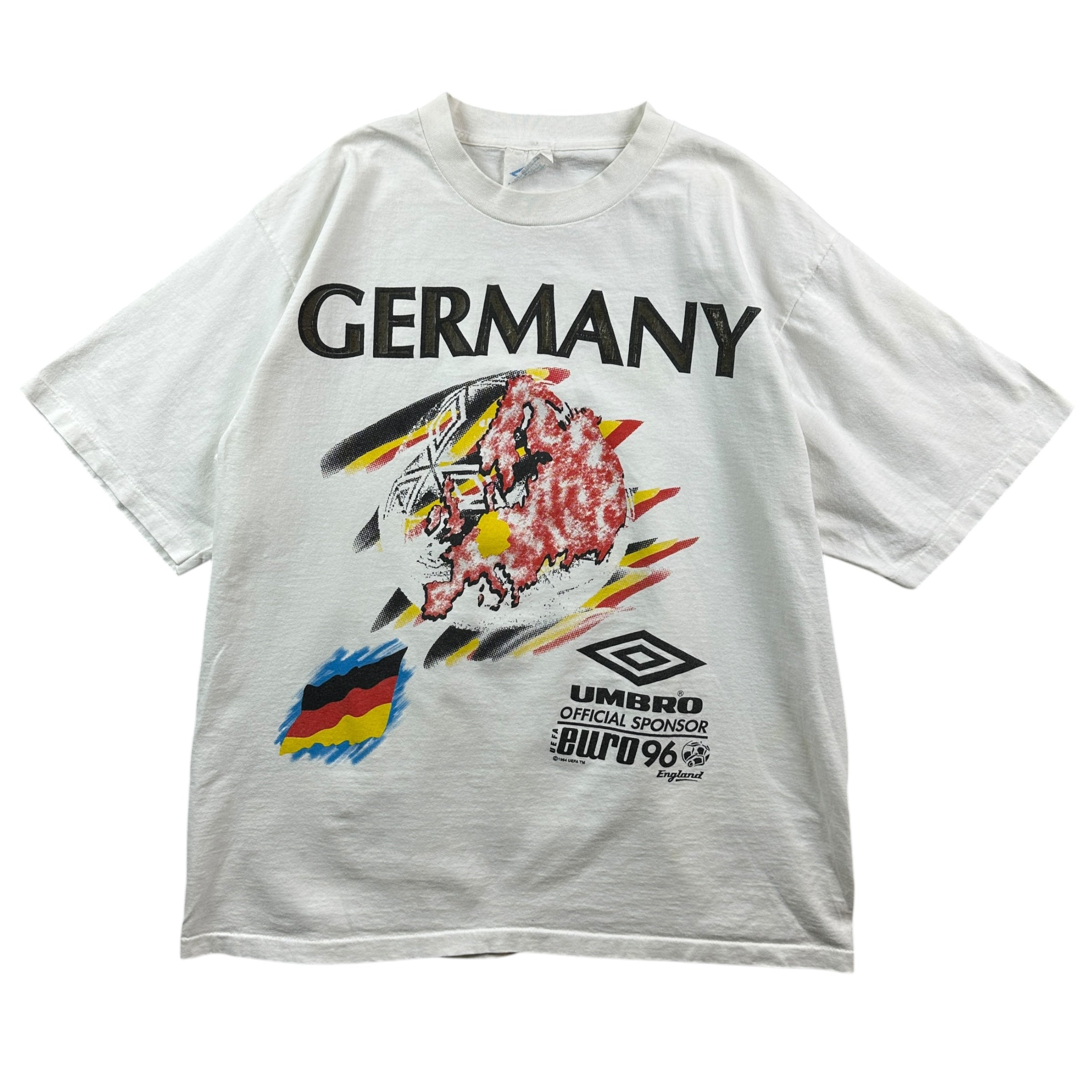 1996 Umbro World Cup Germany Tee White