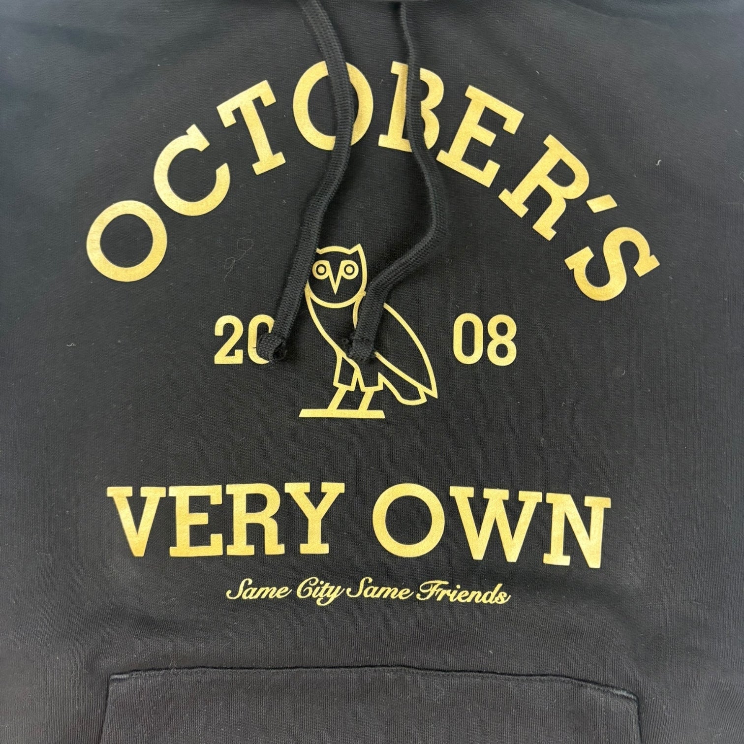 OVO Collegiate Hoodie Black
