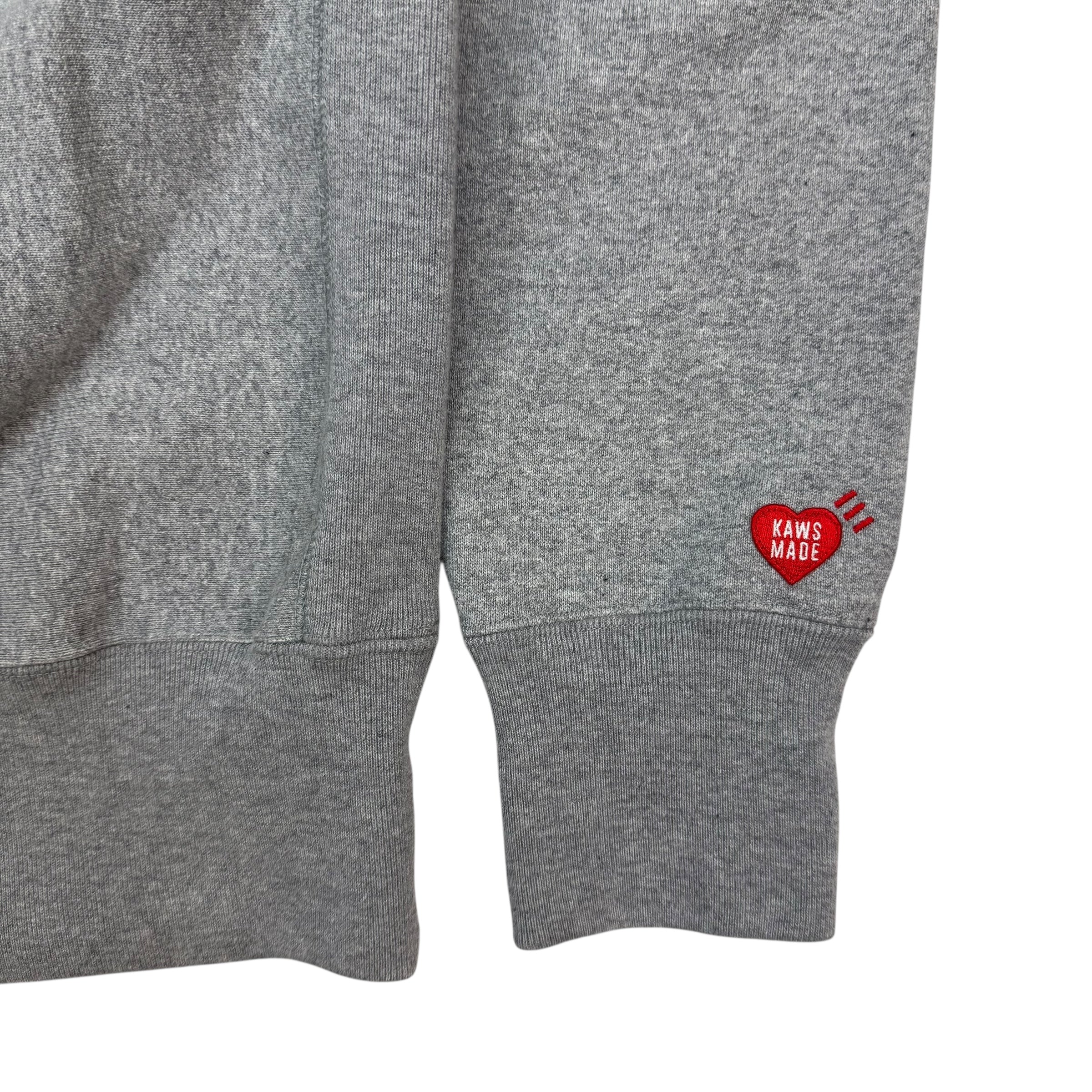 Human Made x Kaws Crewneck Grey