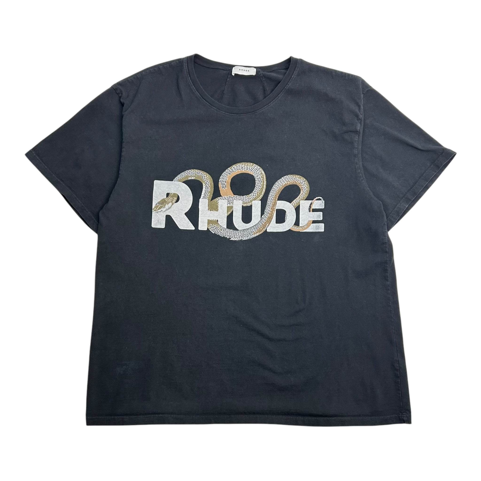 Rhude Snake Logo Tee Black