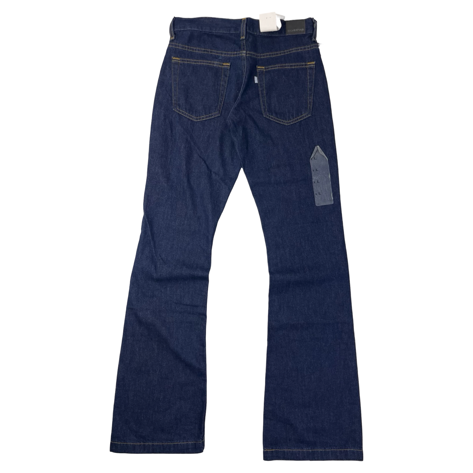 (W) Vintage Y2K Silvertab Flared Jean Pant Dark Wash