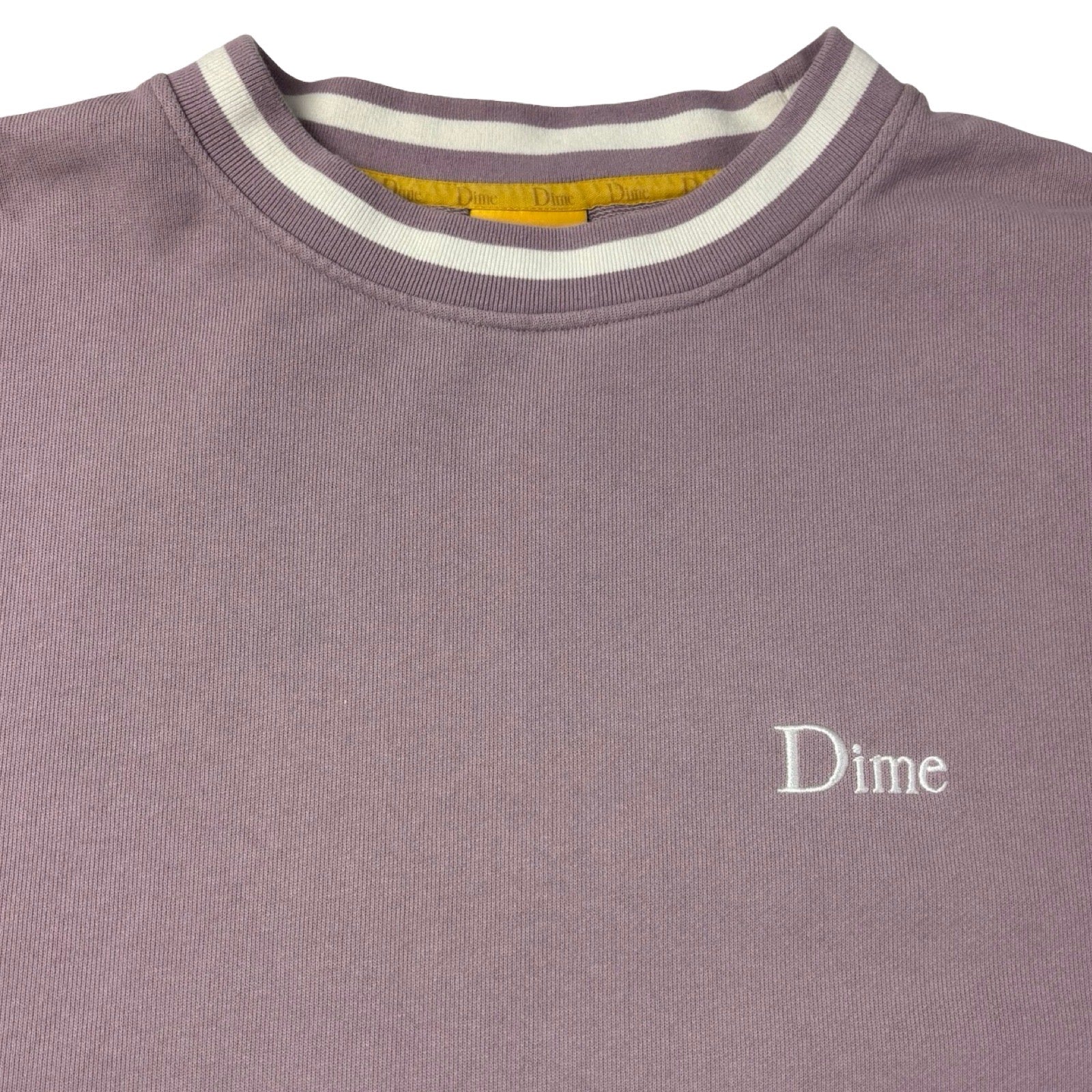 Dime French Terry Crewneck Lavender
