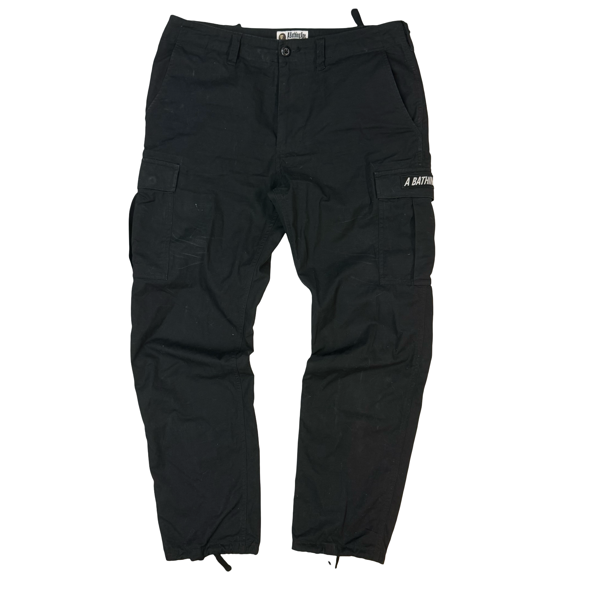 A Bathing Ape Cargo Pants Black