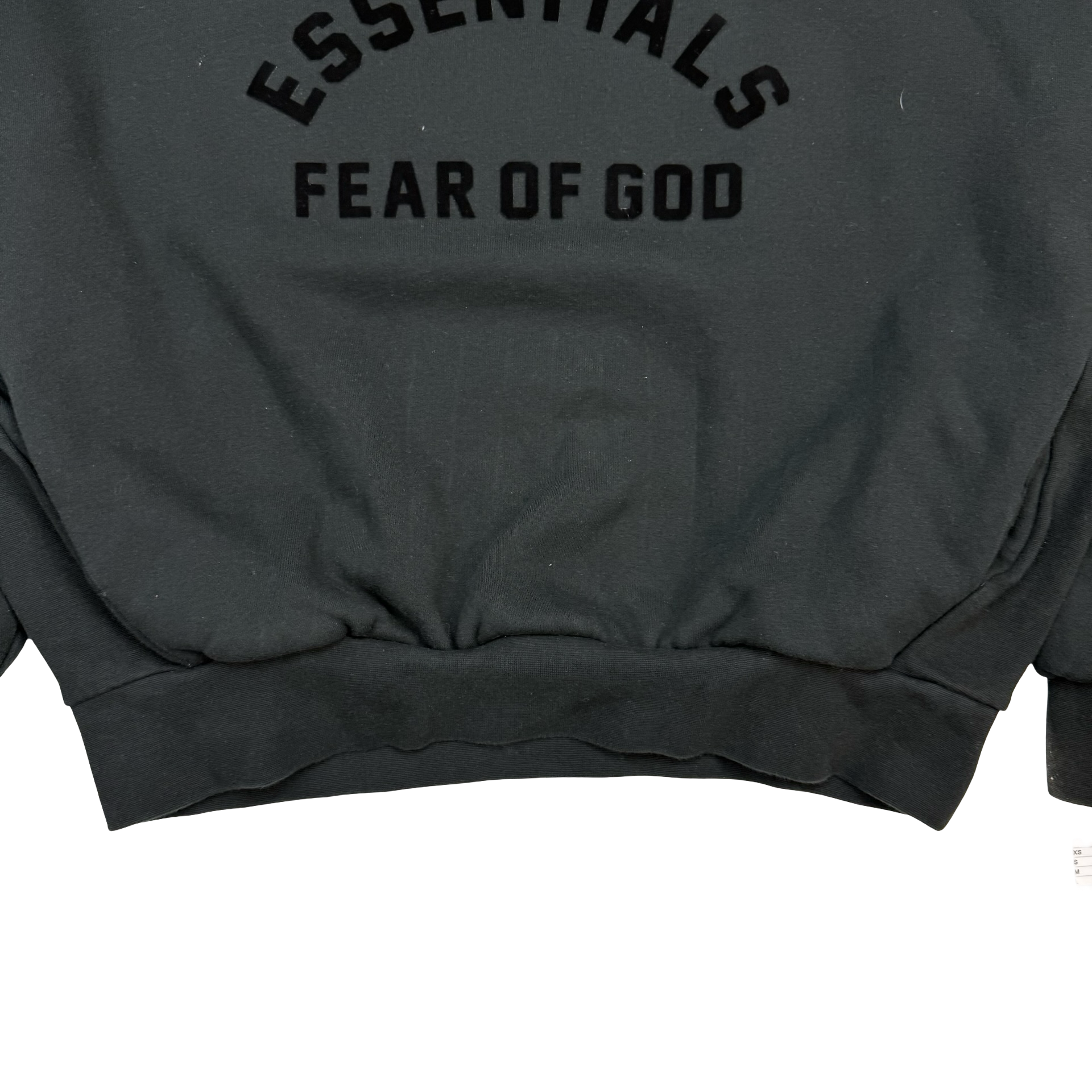 Fear Of God Essentials Hoodie Black