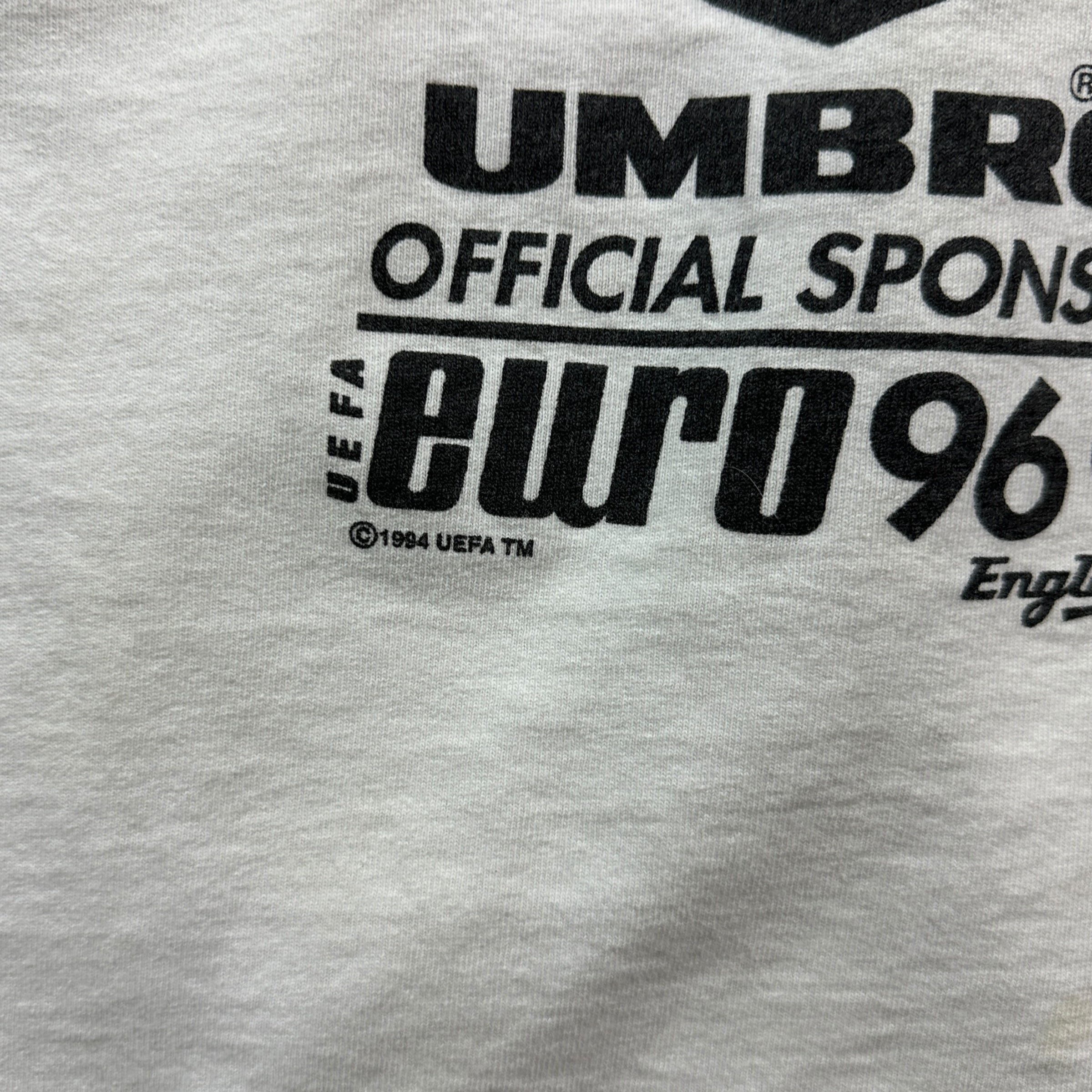 1996 Umbro World Cup Germany Tee White