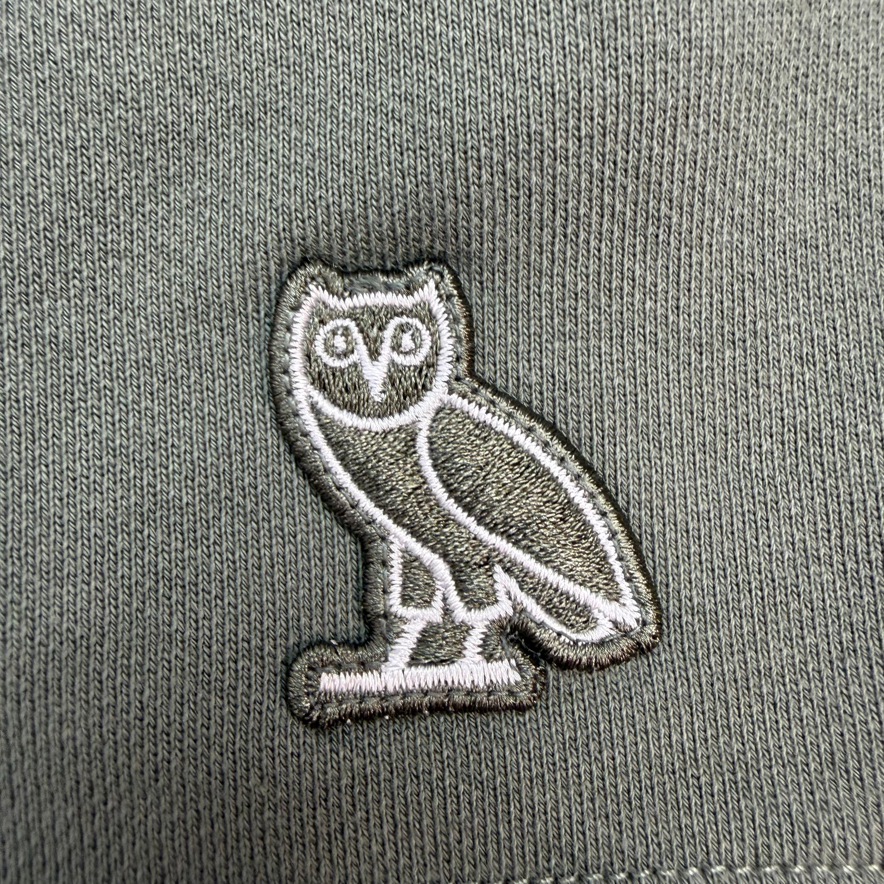 OVO Embroidered Sweatshort Olive Green