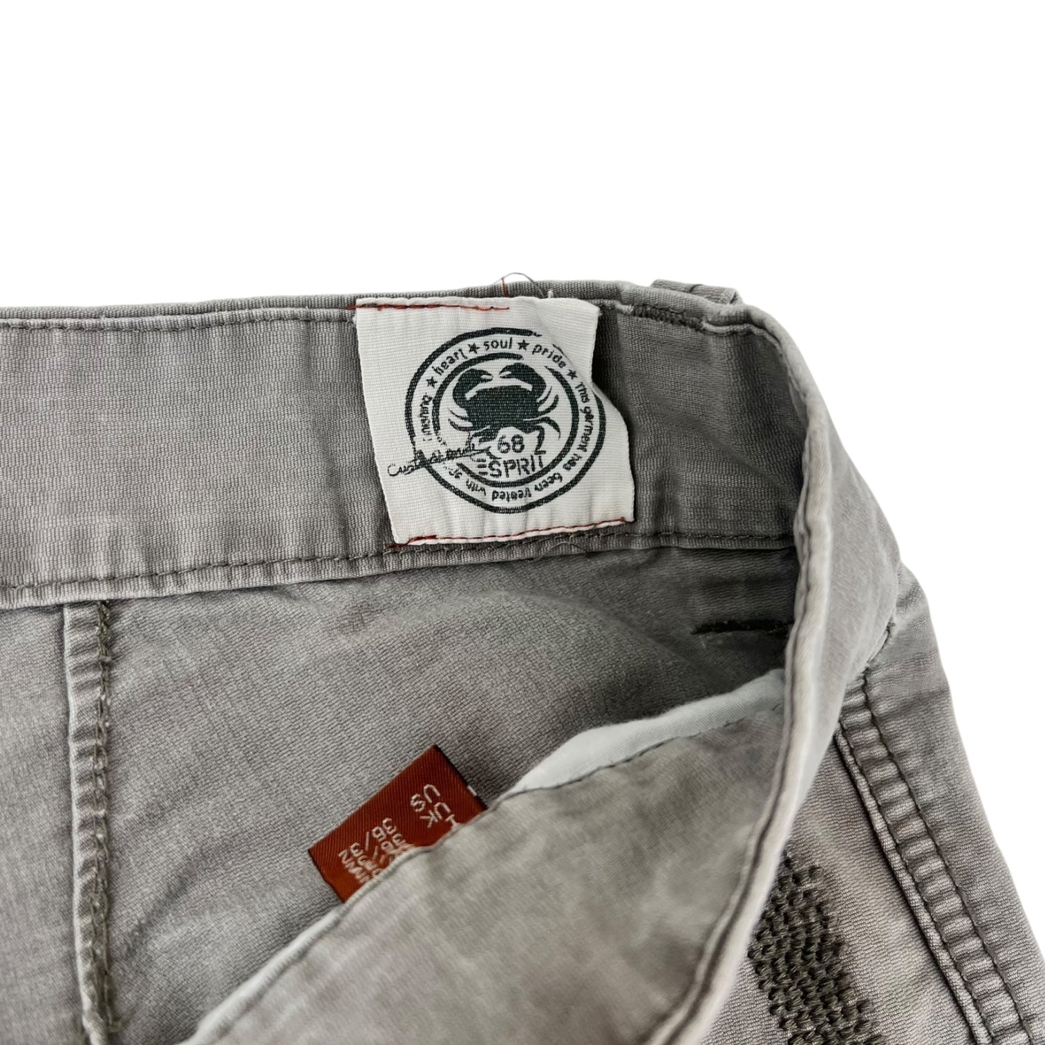 Vintage Esprit Utility Pocket Pants Grey