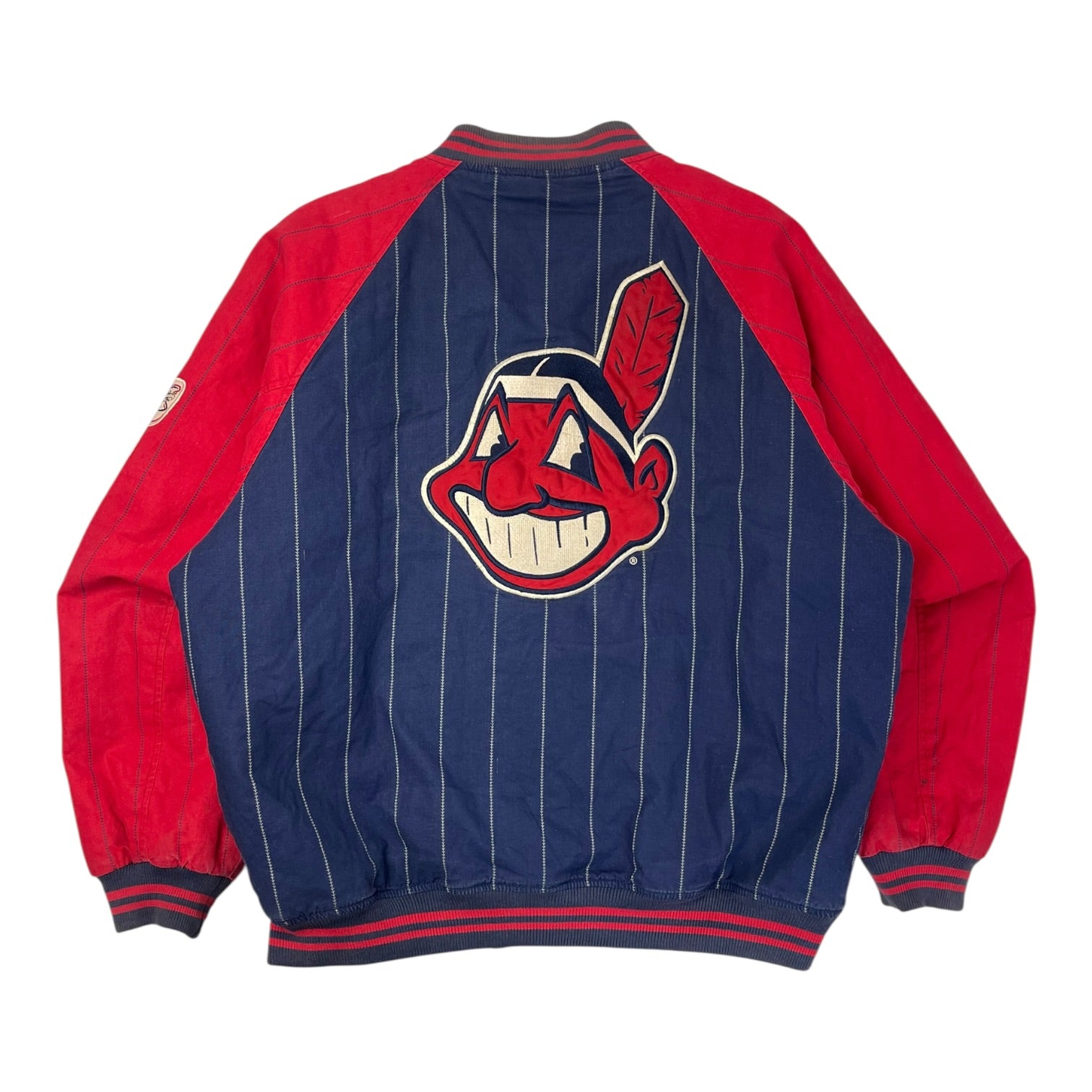 Vintage Cleveland Indians Pinstripe Jacket