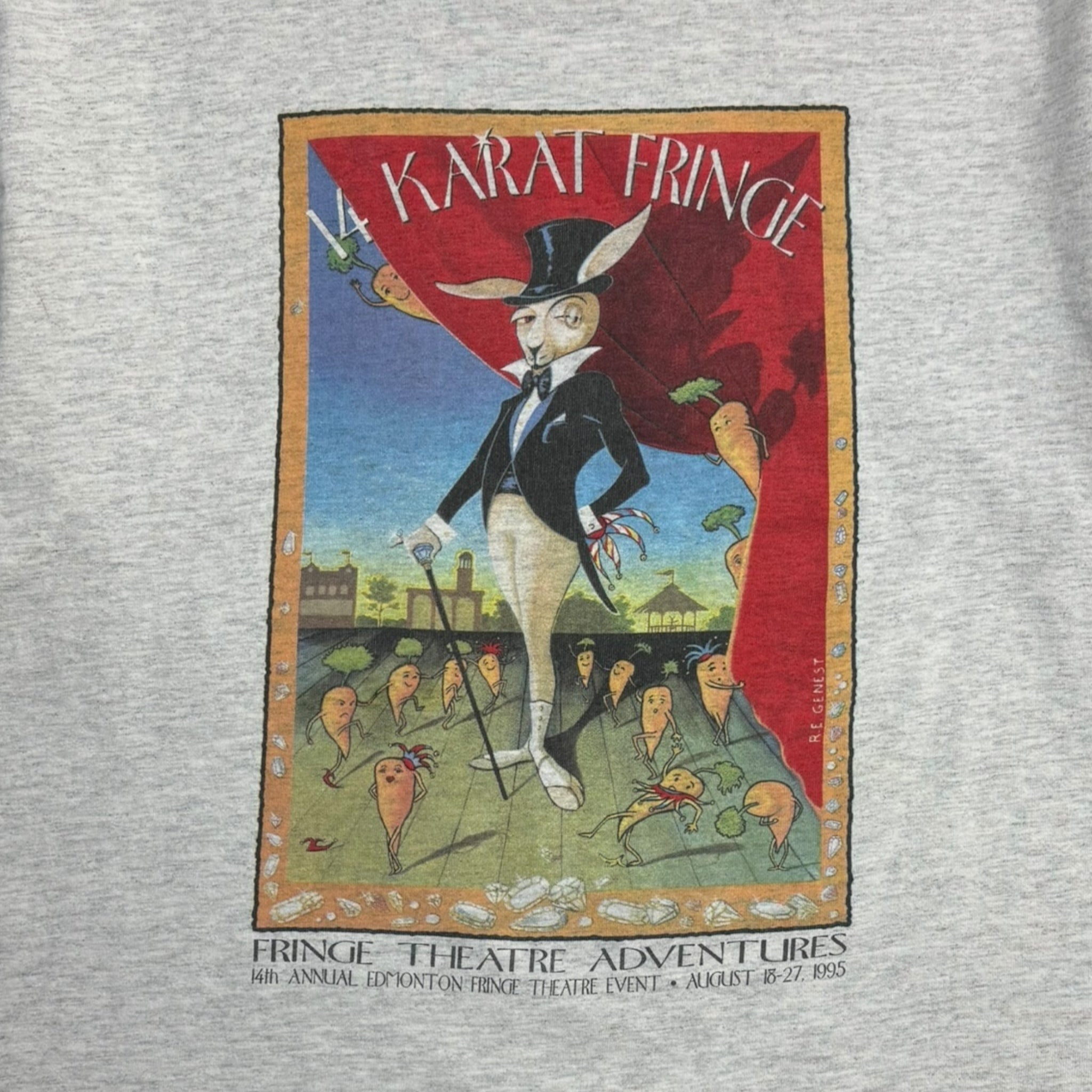 1995 Fringe Theatre “14 Karat Fringe” T-Shirt