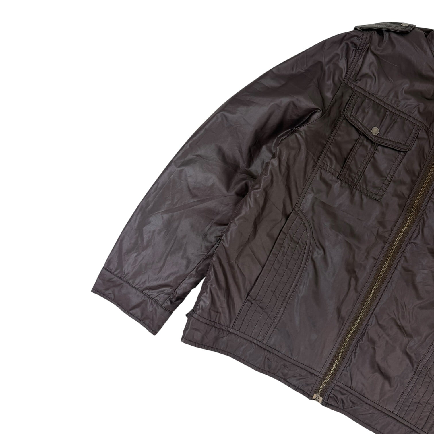 Burberry Black Label Utility Jacket Brown