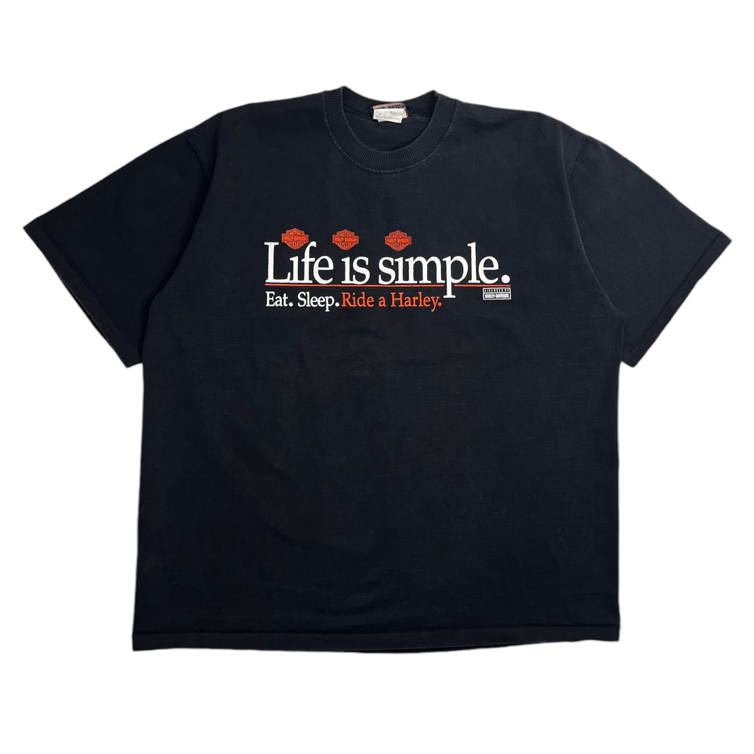 Vintage Harley Davidson "Life Is Simple..." T-Shirt