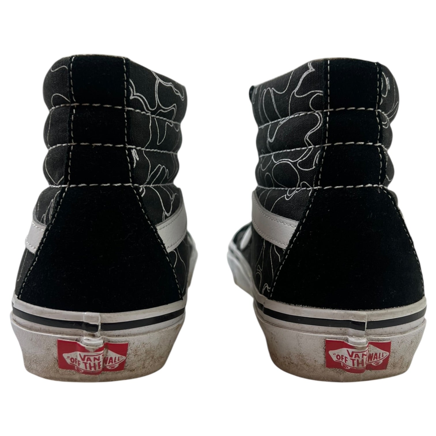 Bape X Vans Sk8 Hi 38 DX Black/White