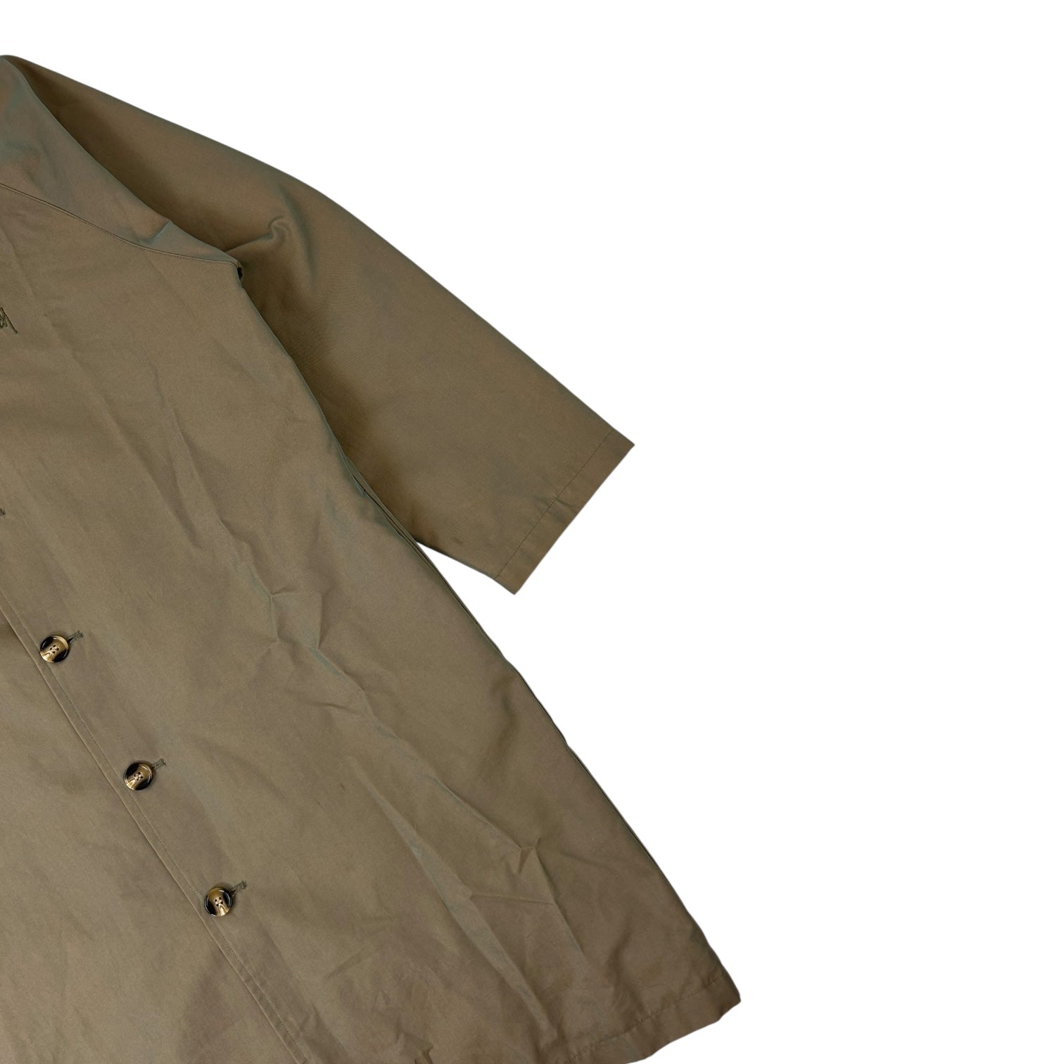 Stussy Uptown Iridescent Mac Trench Coat